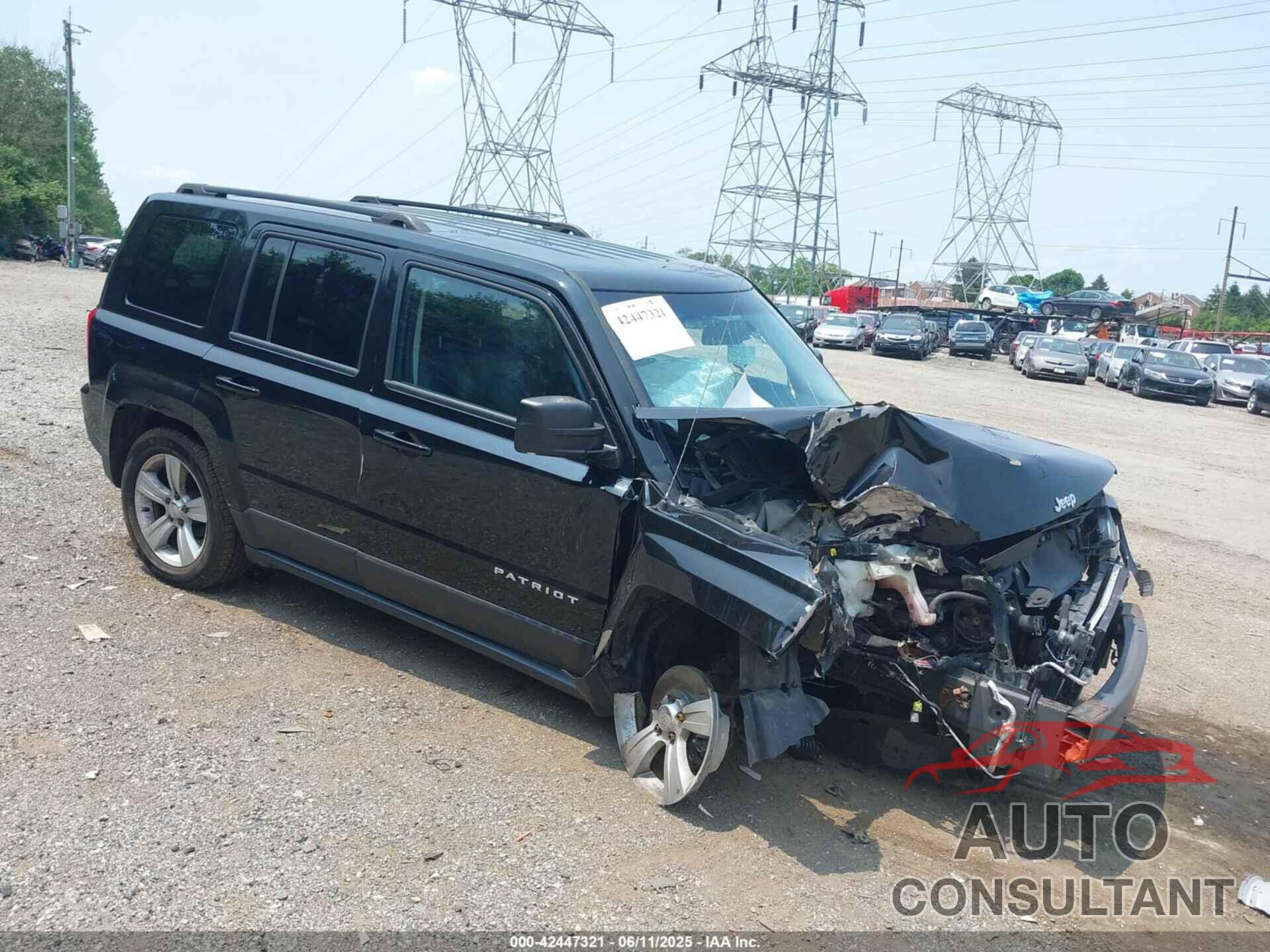 JEEP PATRIOT 2016 - 1C4NJRFB9GD783192