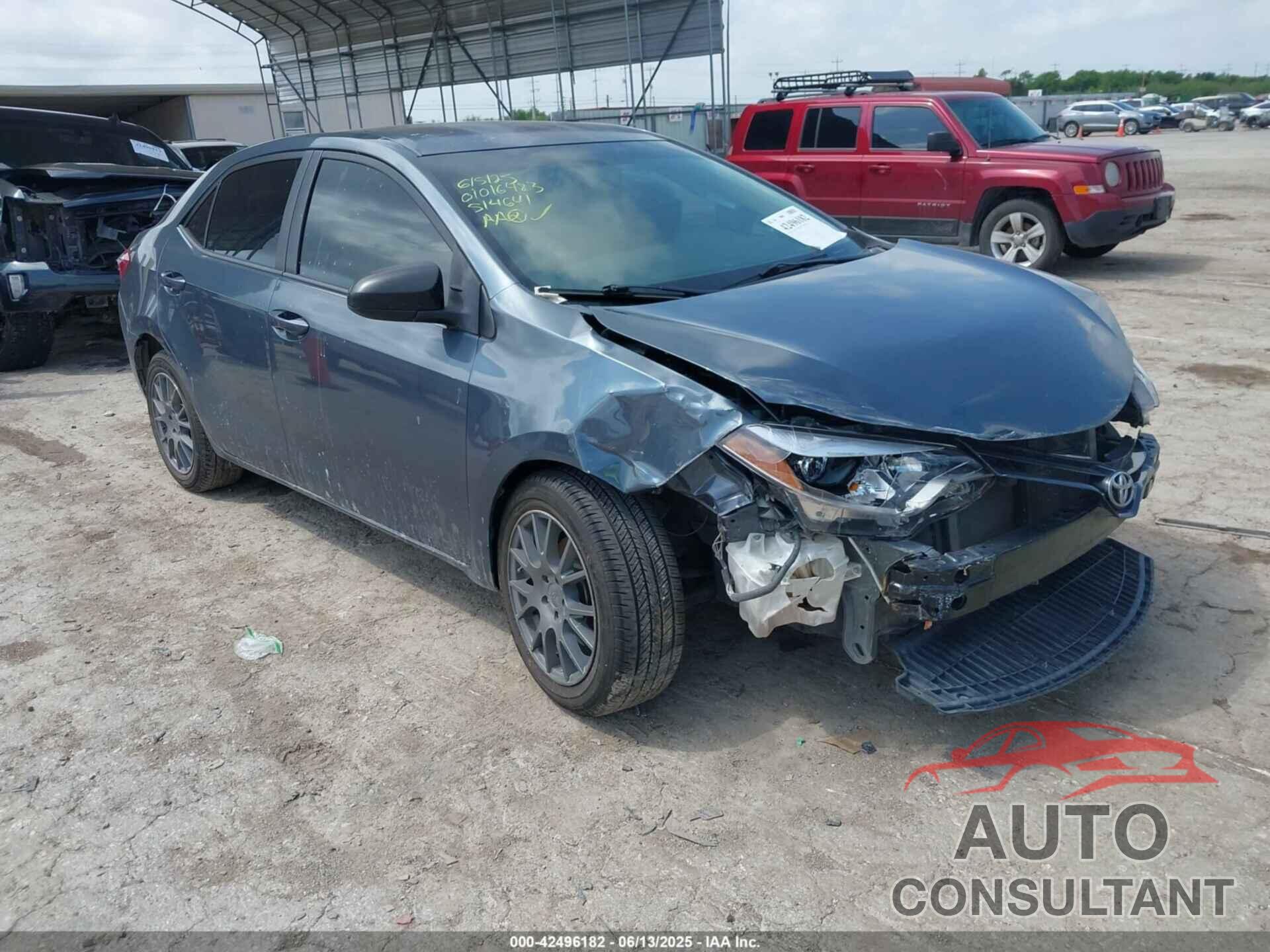 TOYOTA COROLLA 2016 - 5YFBURHE7GP514641