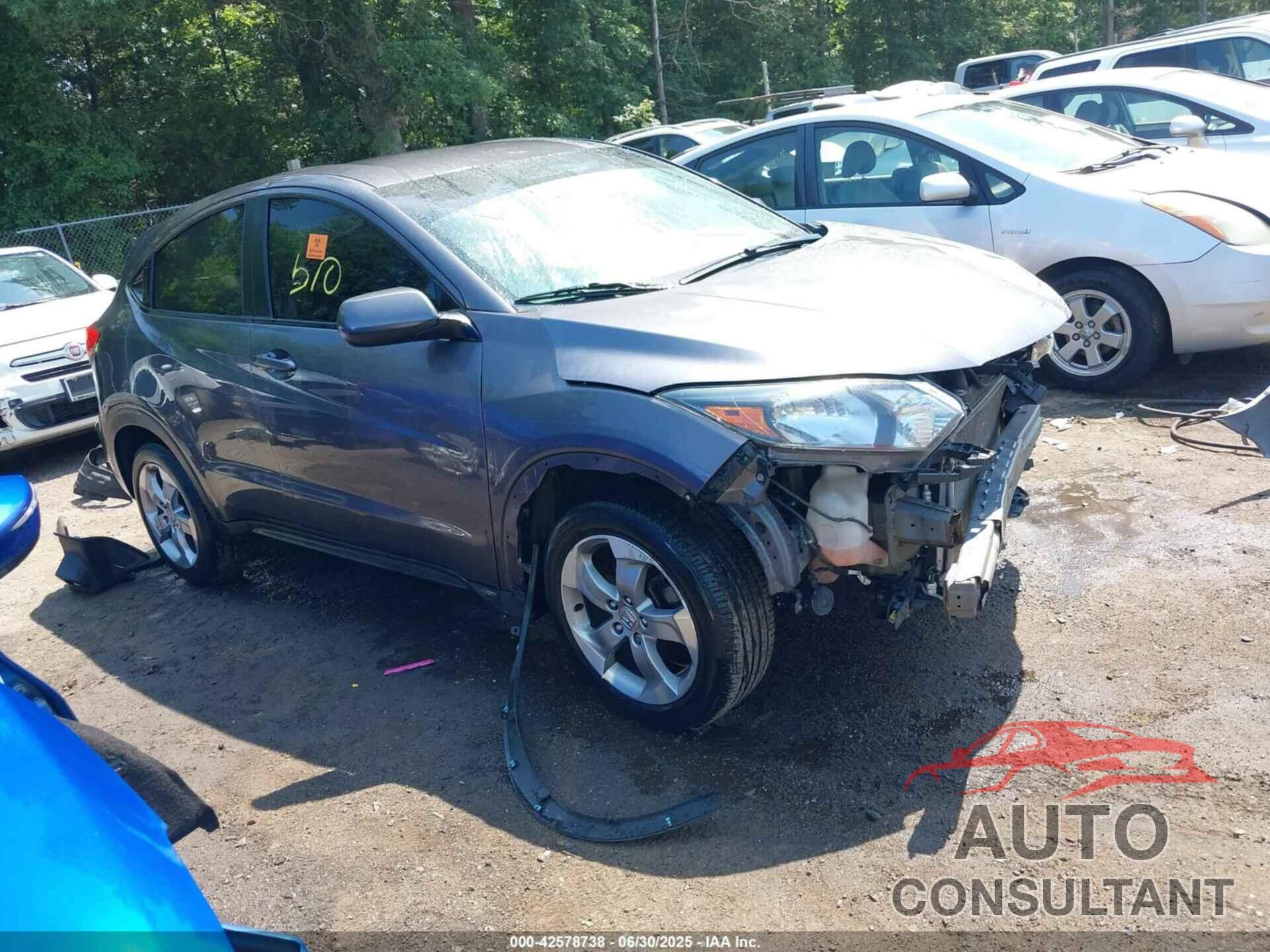 HONDA HR-V 2016 - 3CZRU6H32GM764396