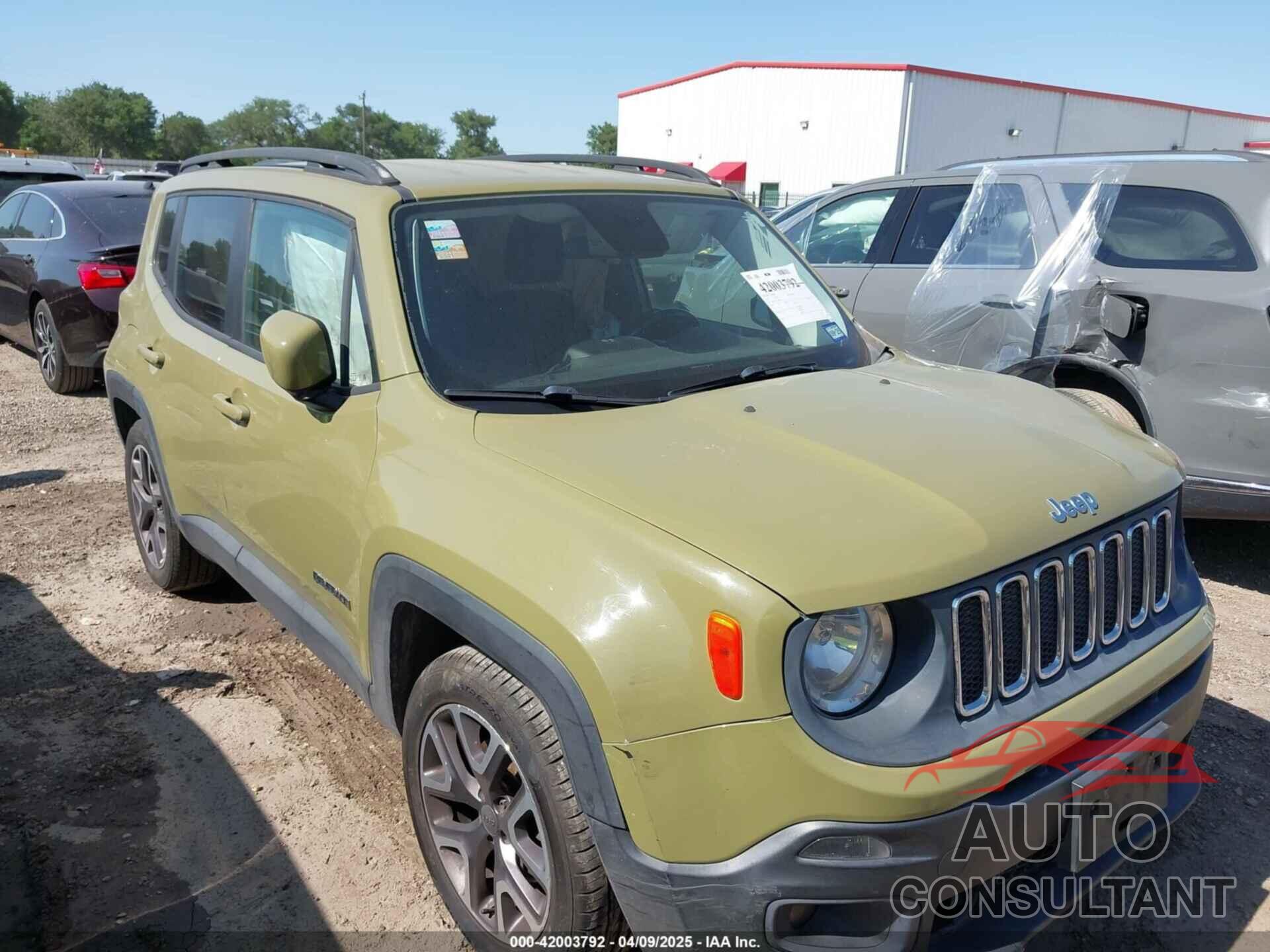 JEEP RENEGADE 2015 - ZACCJABT2FPB28170