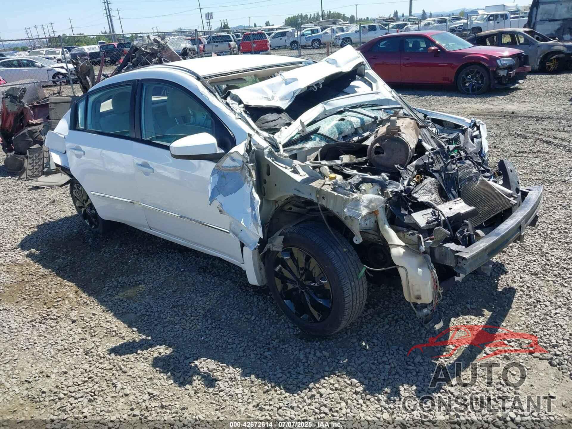 NISSAN SENTRA 2012 - 3N1AB6AP4CL625024