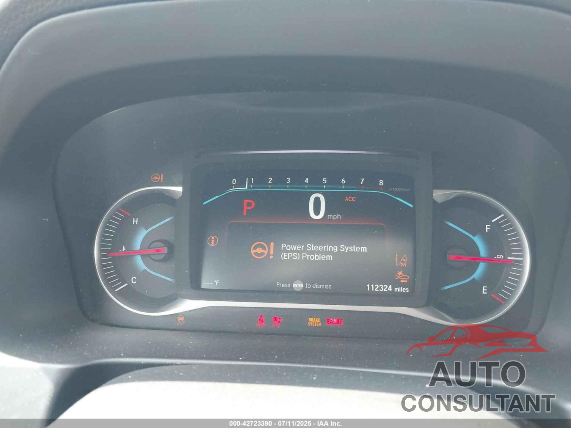 HONDA PILOT 2019 - 5FNYF6H36KB079911
