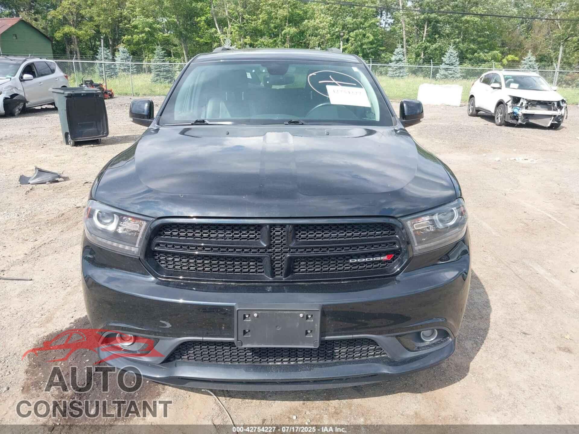 DODGE DURANGO 2017 - 1C4RDJDG1HC833809