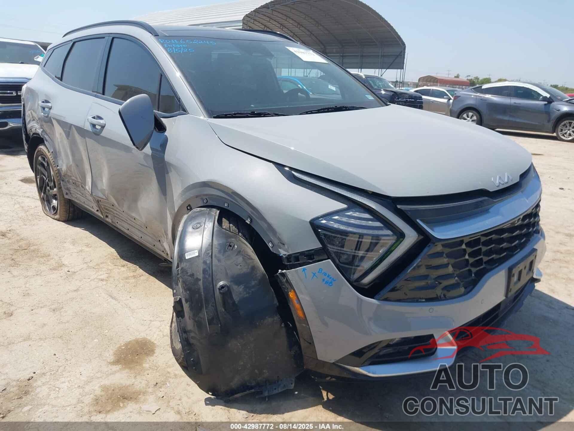 KIA SPORTAGE 2025 - 5XYK53DFXSG279688