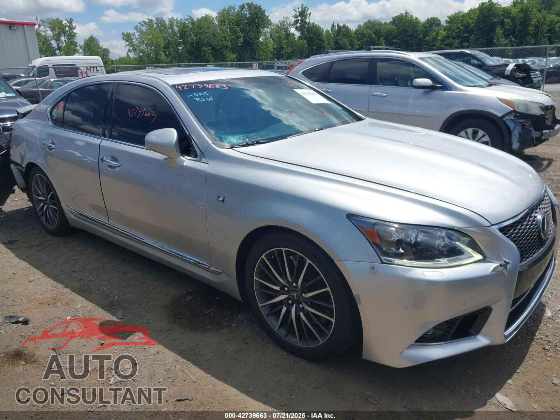 LEXUS LS 460 2013 - JTHBL5EF3D5122515