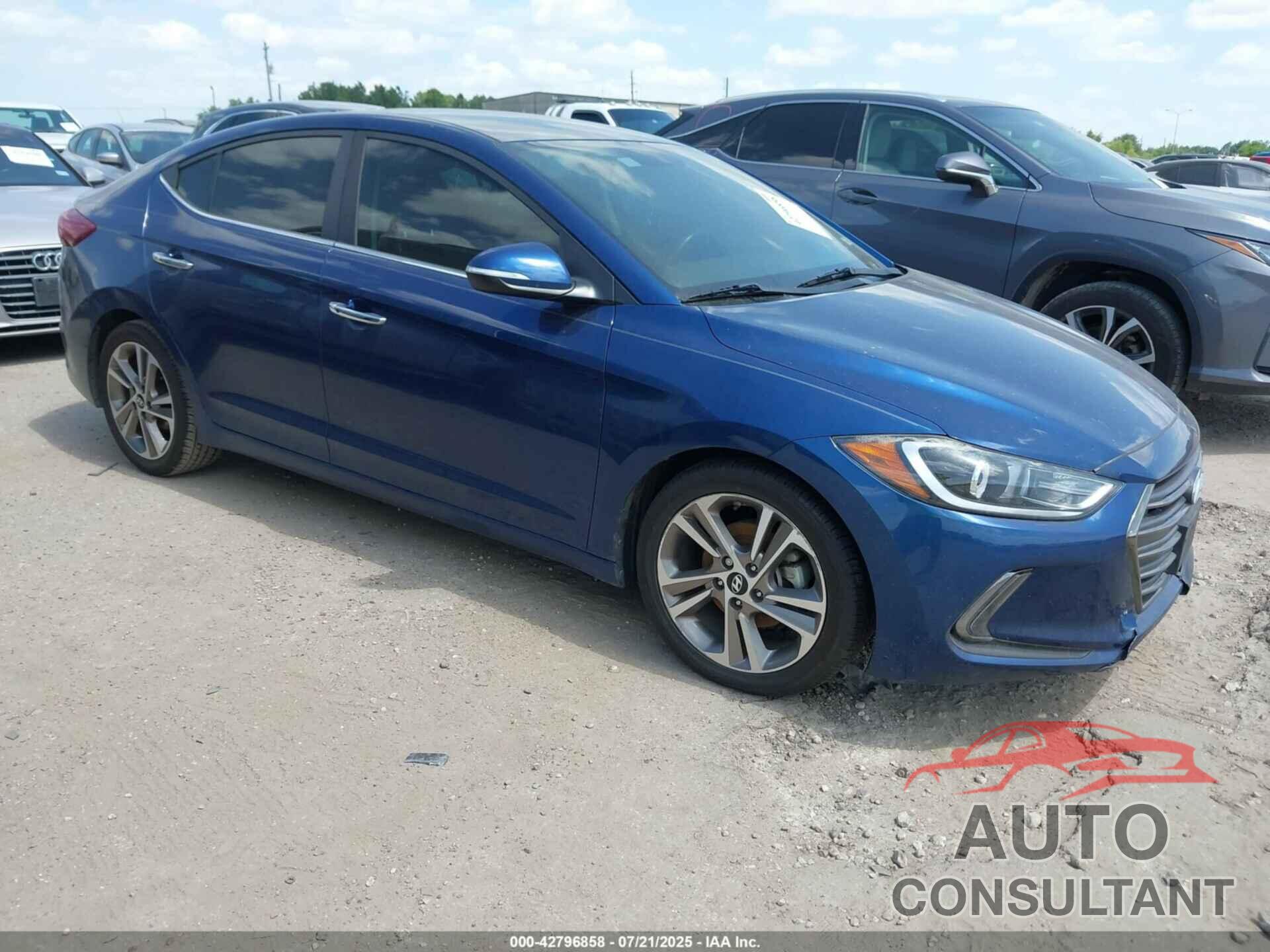 HYUNDAI ELANTRA 2017 - 5NPD84LFXHH114152