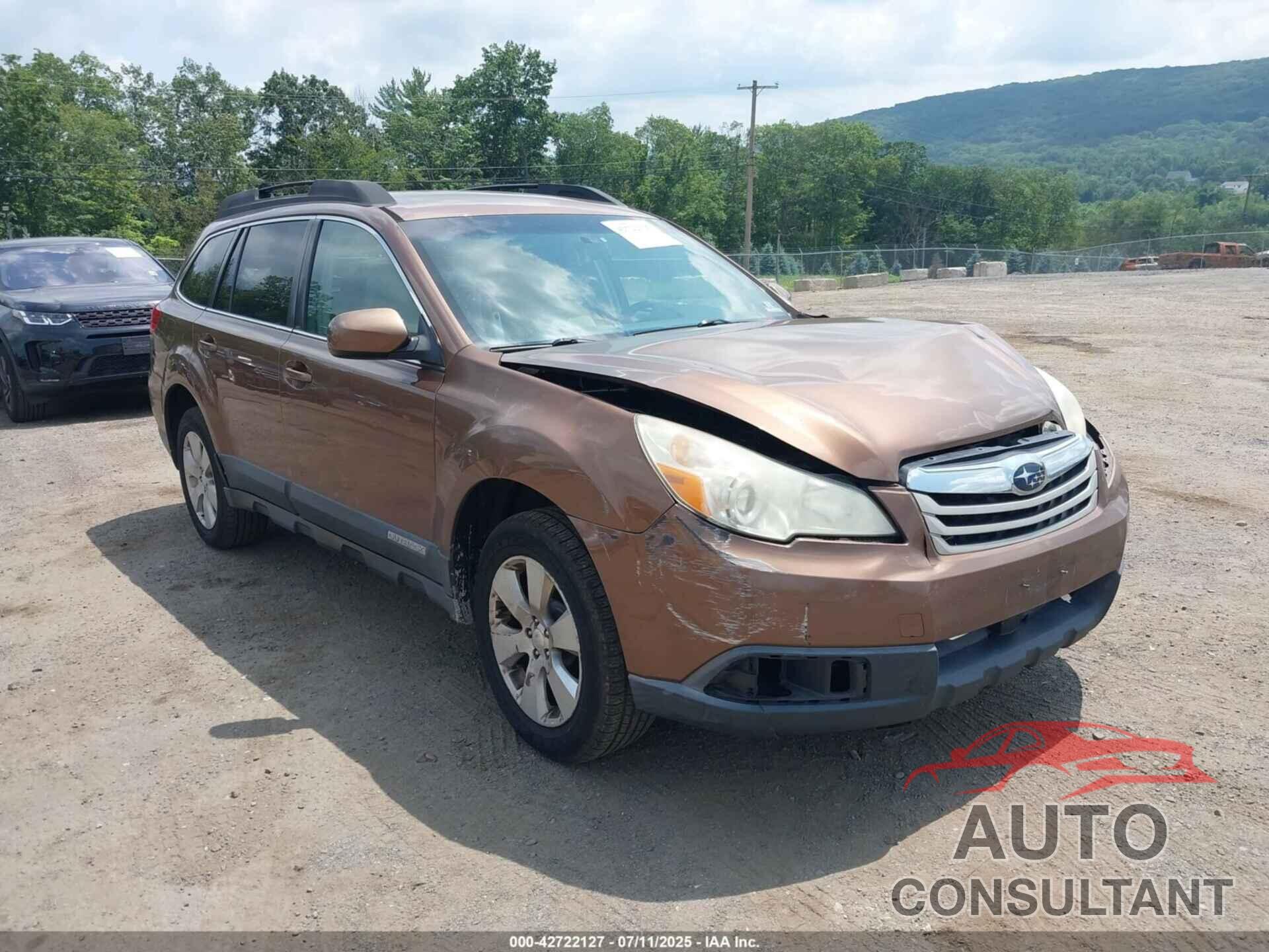 SUBARU OUTBACK 2011 - 4S4BRBCC9B3315926