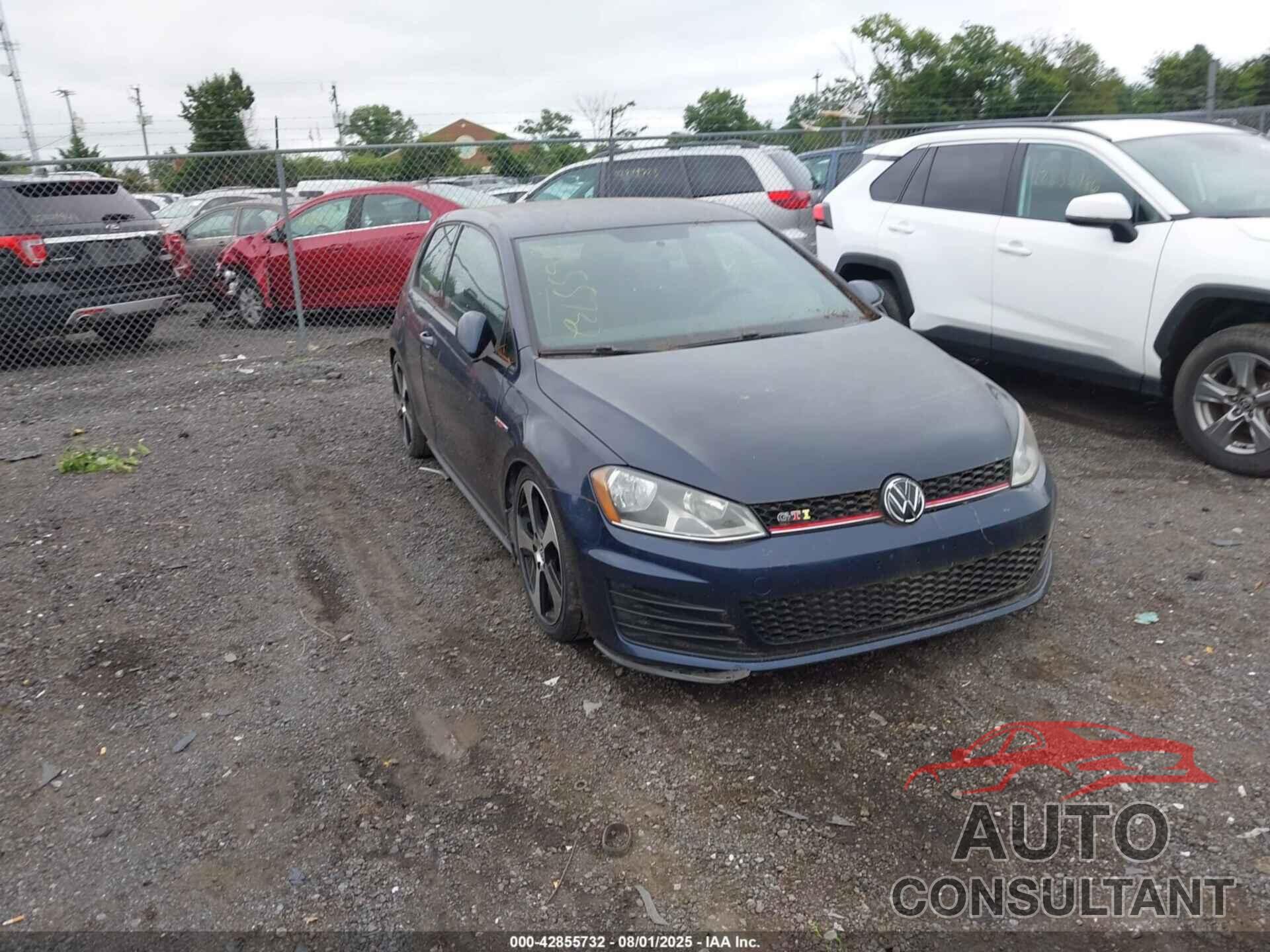 VOLKSWAGEN GOLF GTI 2015 - 3VWYT7AU7FM051468