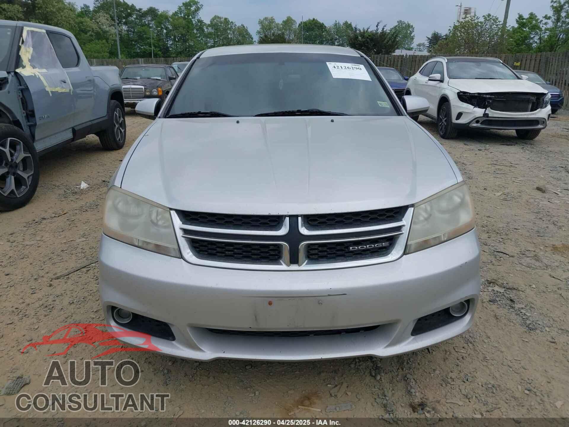 DODGE AVENGER 2011 - 1B3BD2FB2BN501447