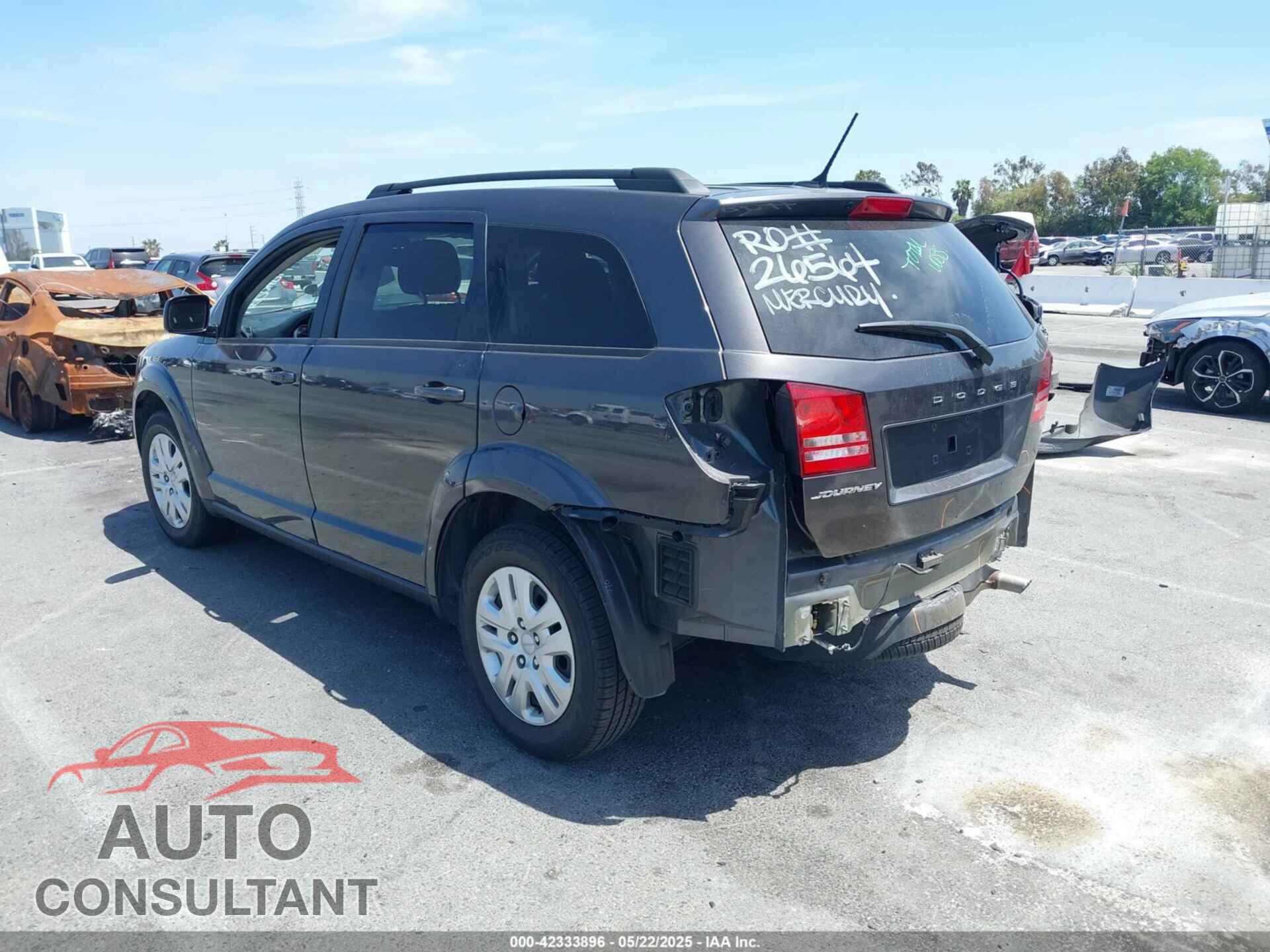 DODGE JOURNEY 2017 - 3C4PDCAB3HT559321