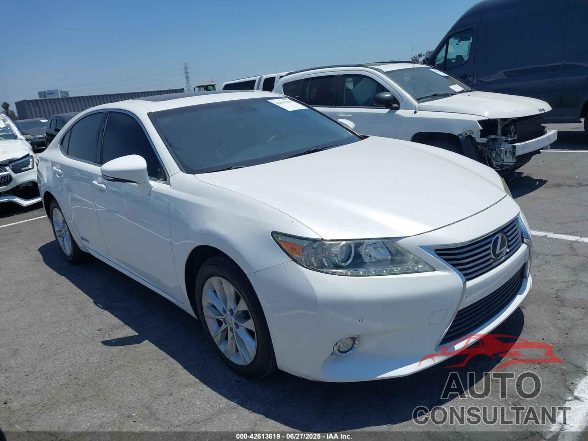 LEXUS ES 300H 2014 - JTHBW1GG8E2049408