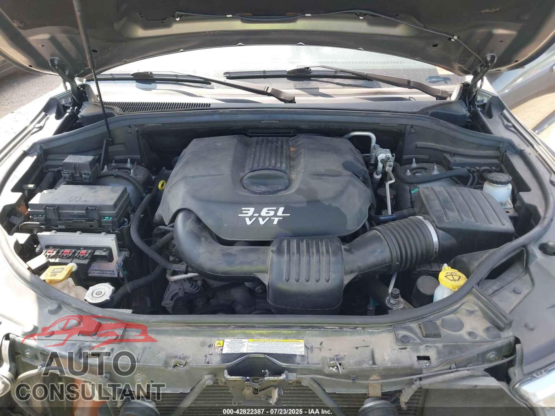 DODGE DURANGO 2012 - 1C4RDJAG1CC207237