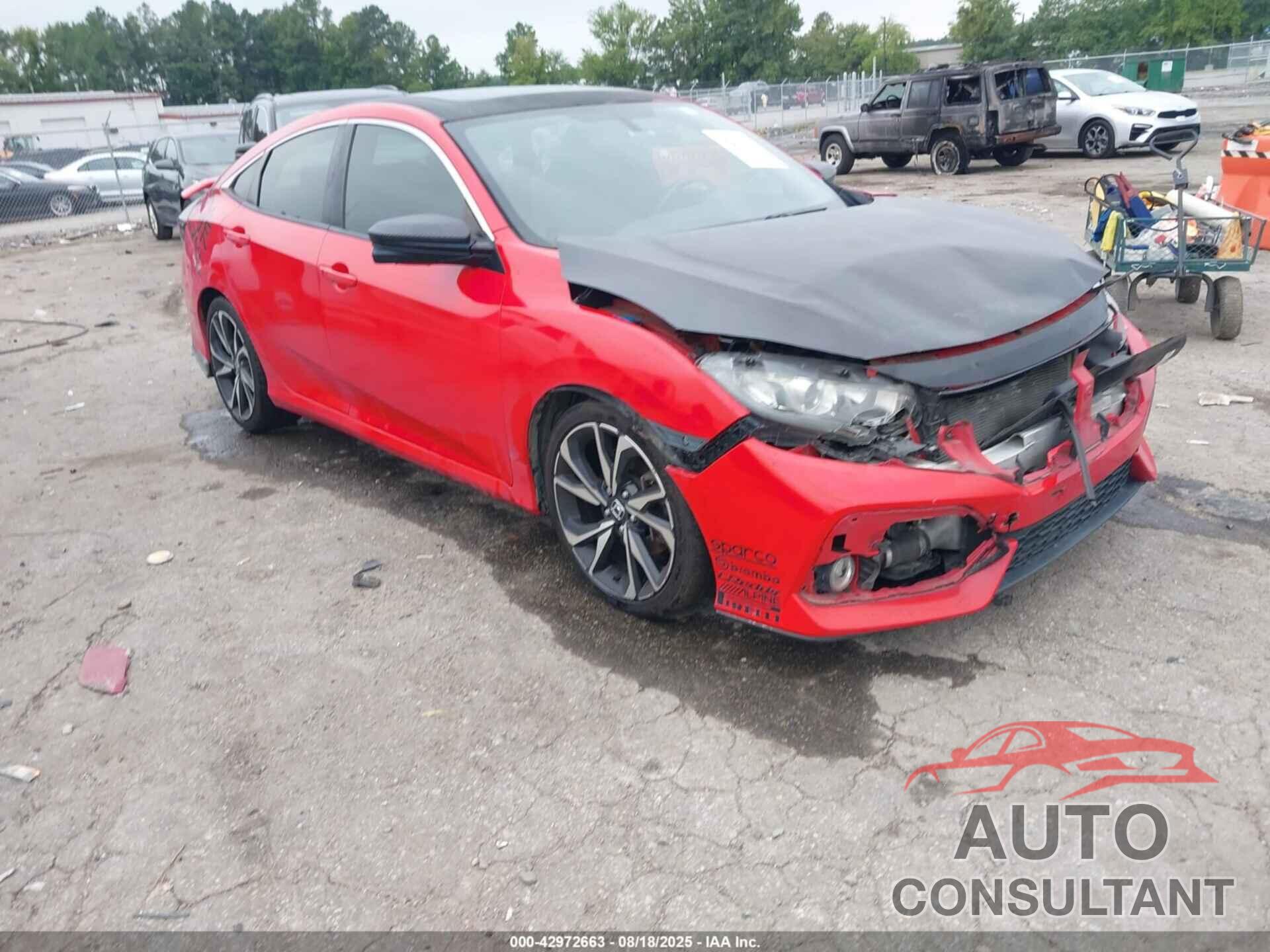 HONDA CIVIC 2018 - 2HGFC1E56JH708361