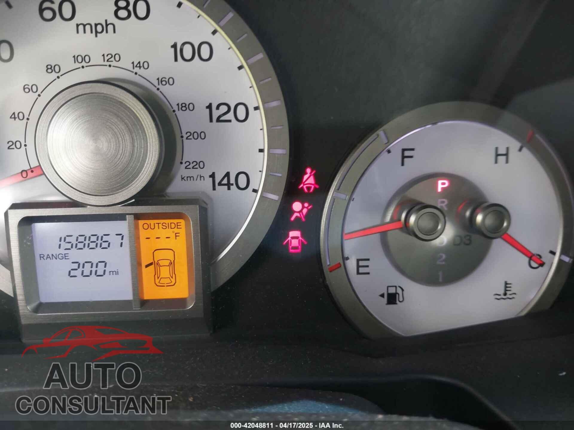 HONDA PILOT 2011 - 5FNYF4H59BB090116