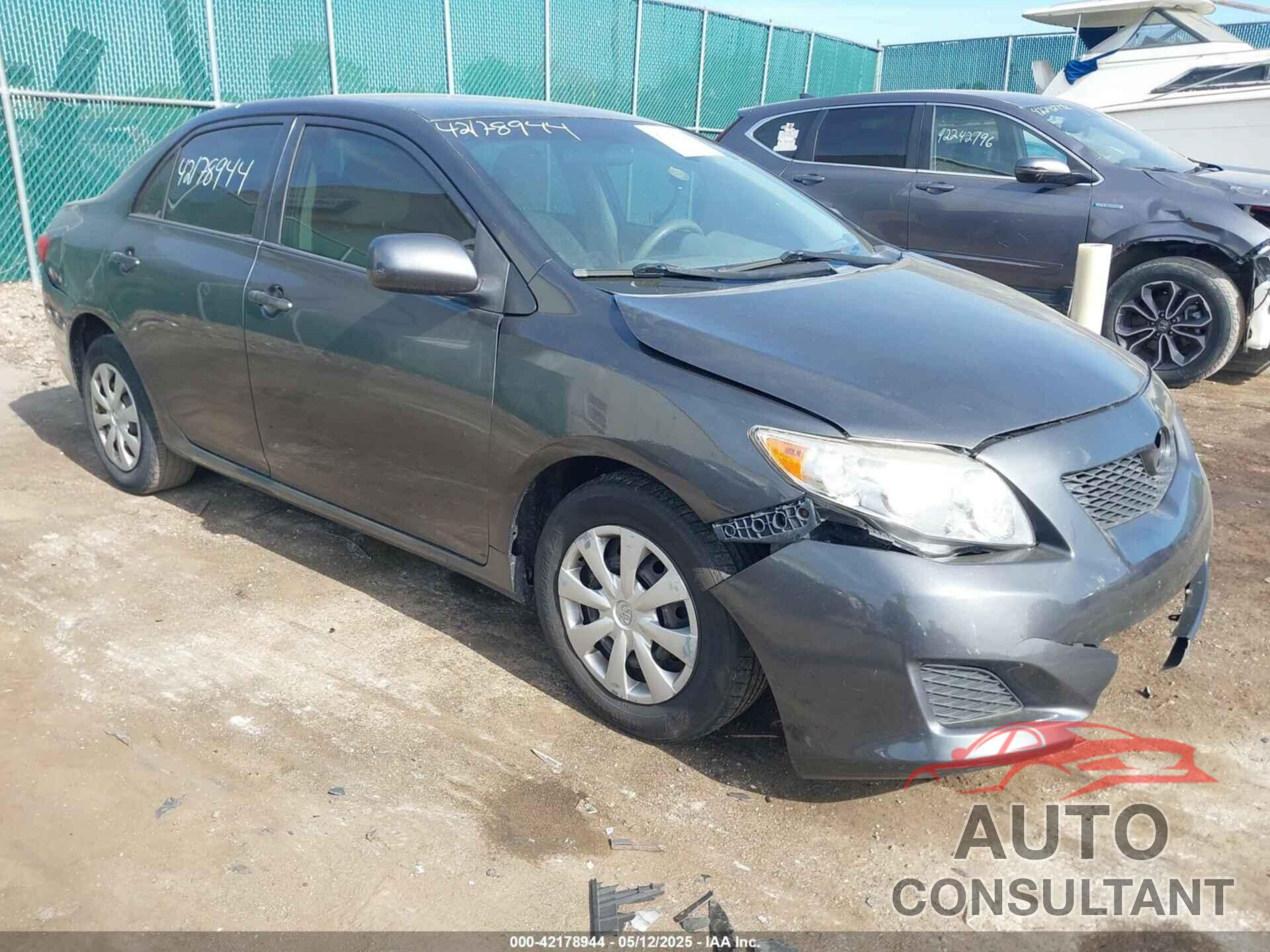 TOYOTA COROLLA 2010 - 1NXBU4EE9AZ377876