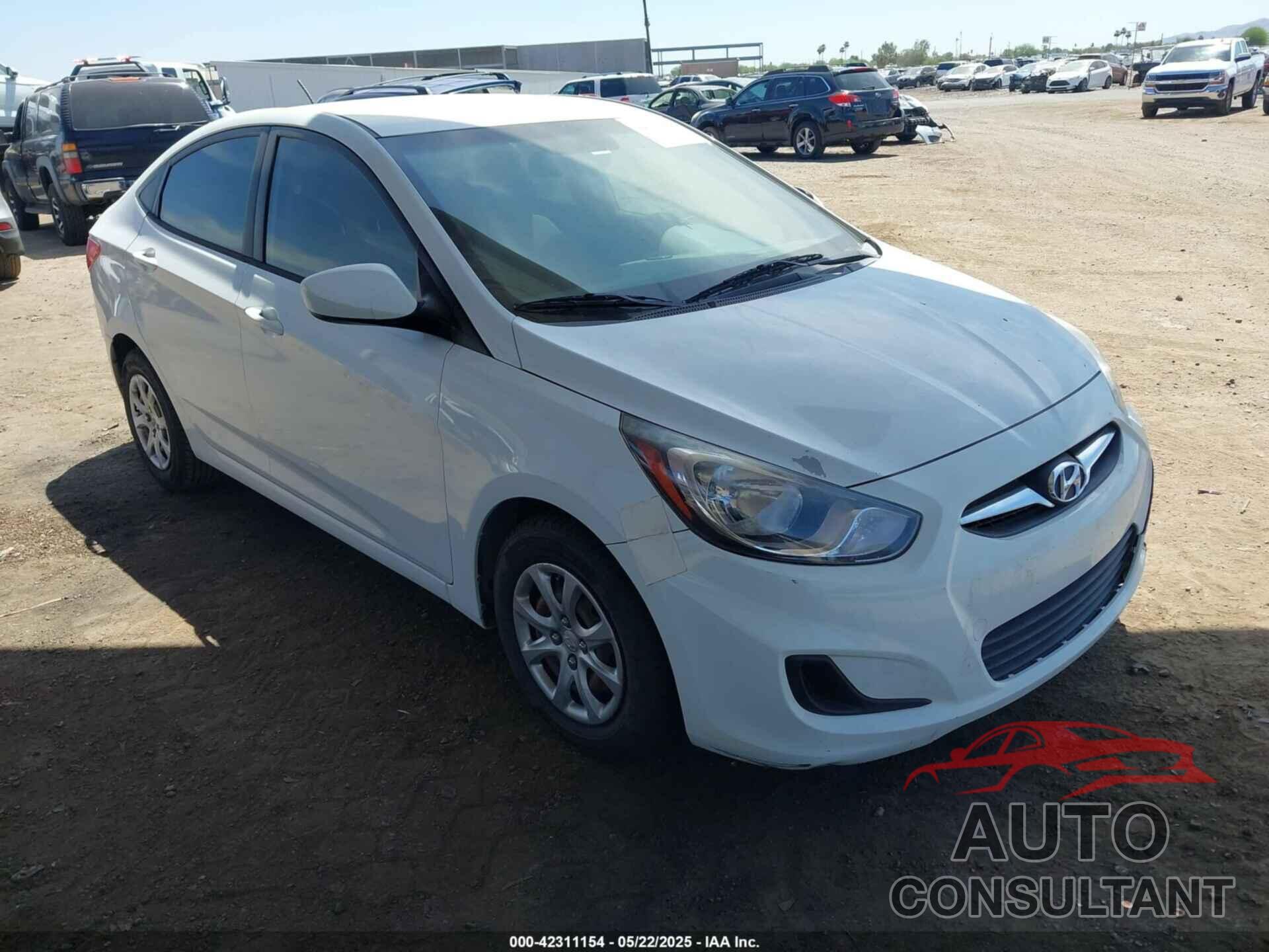 HYUNDAI ACCENT 2012 - KMHCT4AE7CU182455