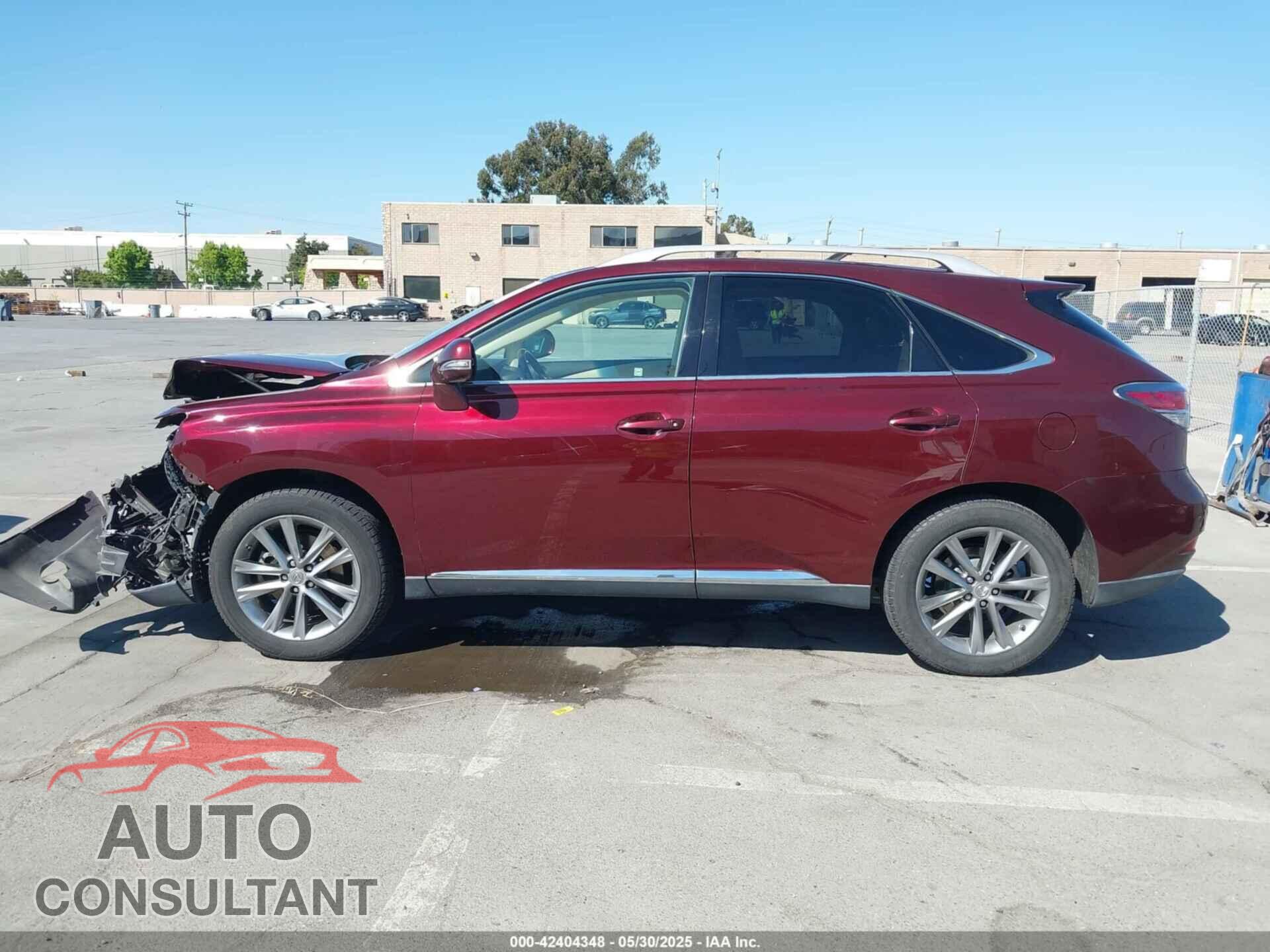 LEXUS RX 350 2013 - 2T2ZK1BA9DC099535