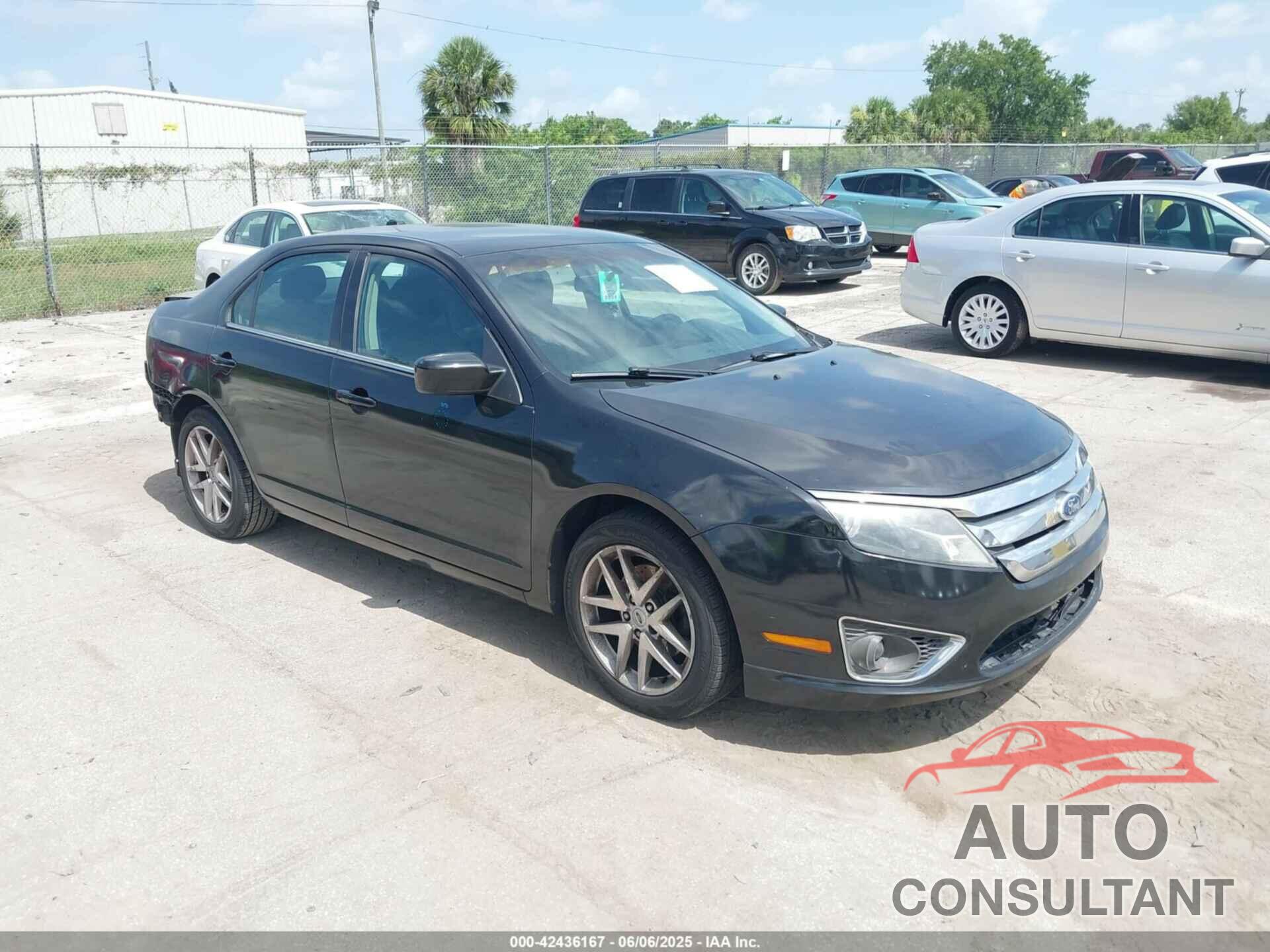 FORD FUSION 2012 - 3FAHP0JA3CR207868