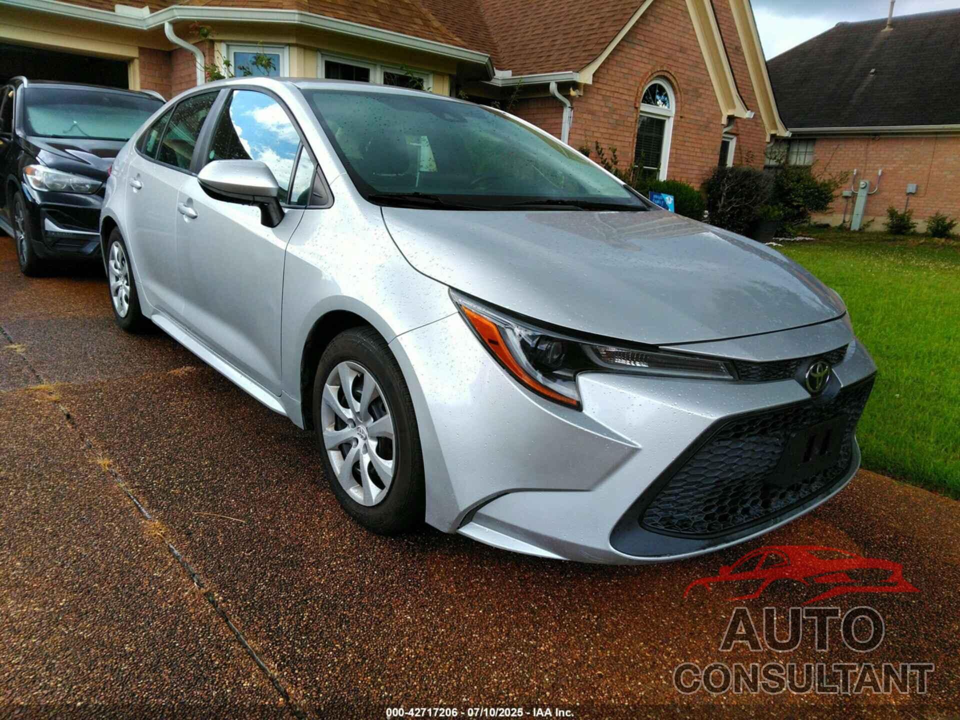 TOYOTA COROLLA 2020 - 5YFEPRAE0LP101291