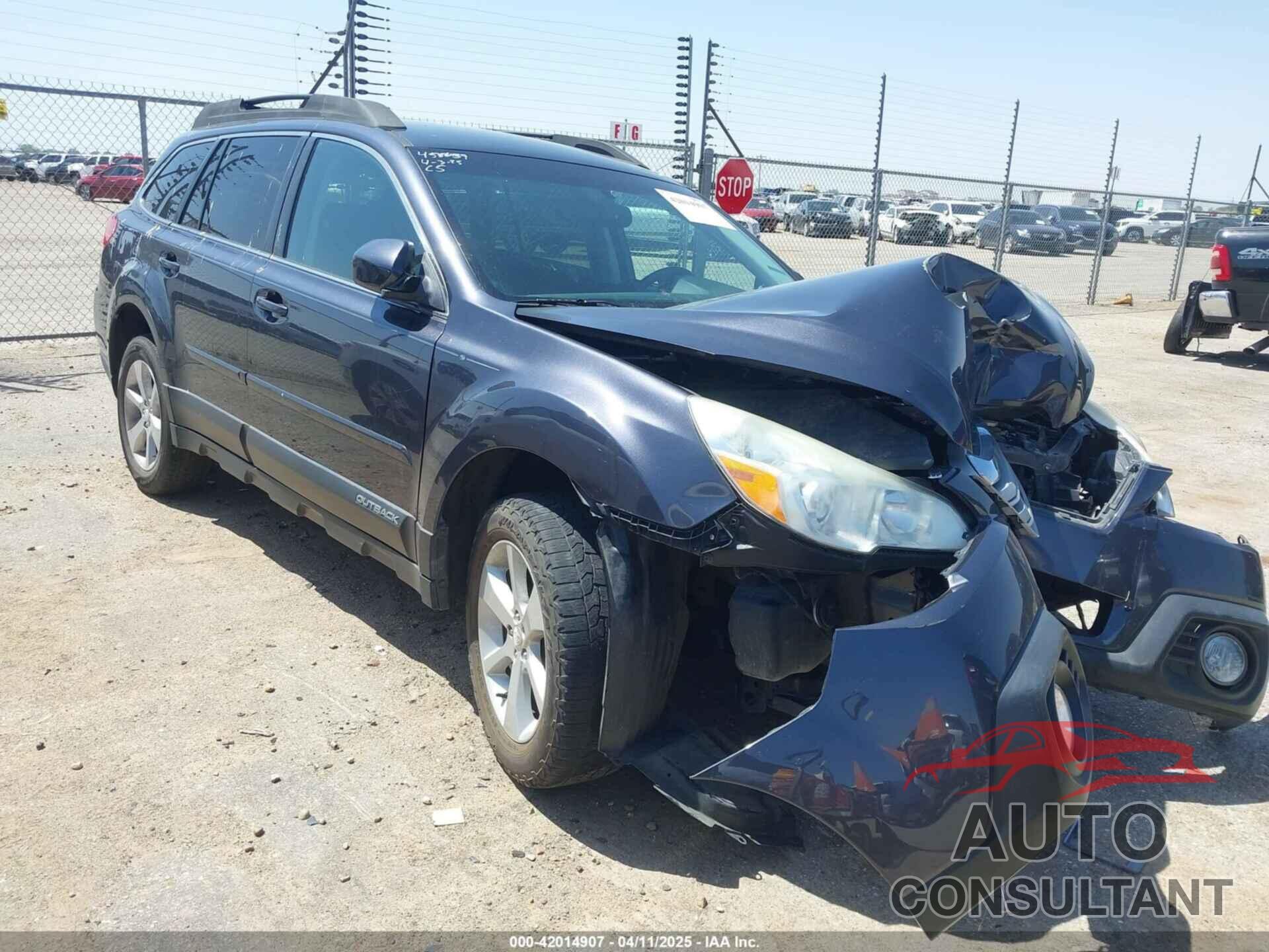 SUBARU OUTBACK 2013 - 4S4BRCBC4D3304021