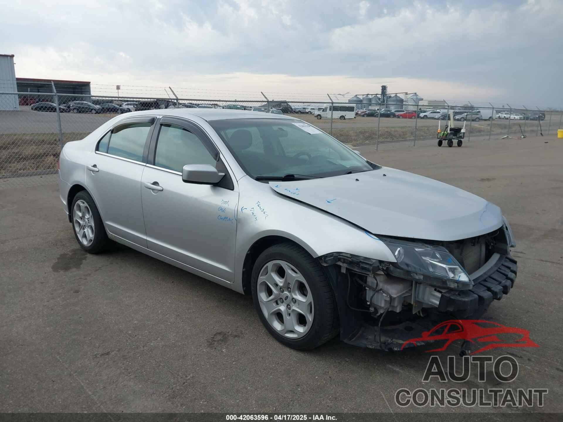 FORD FUSION 2011 - 3FAHP0HA9BR319434