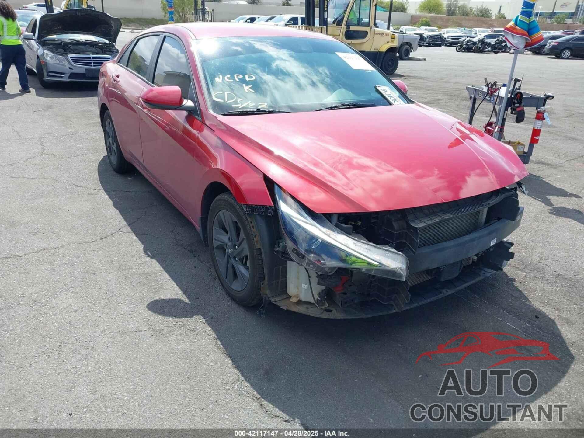 HYUNDAI ELANTRA HYBRID 2021 - KMHLM4AJ7MU005318