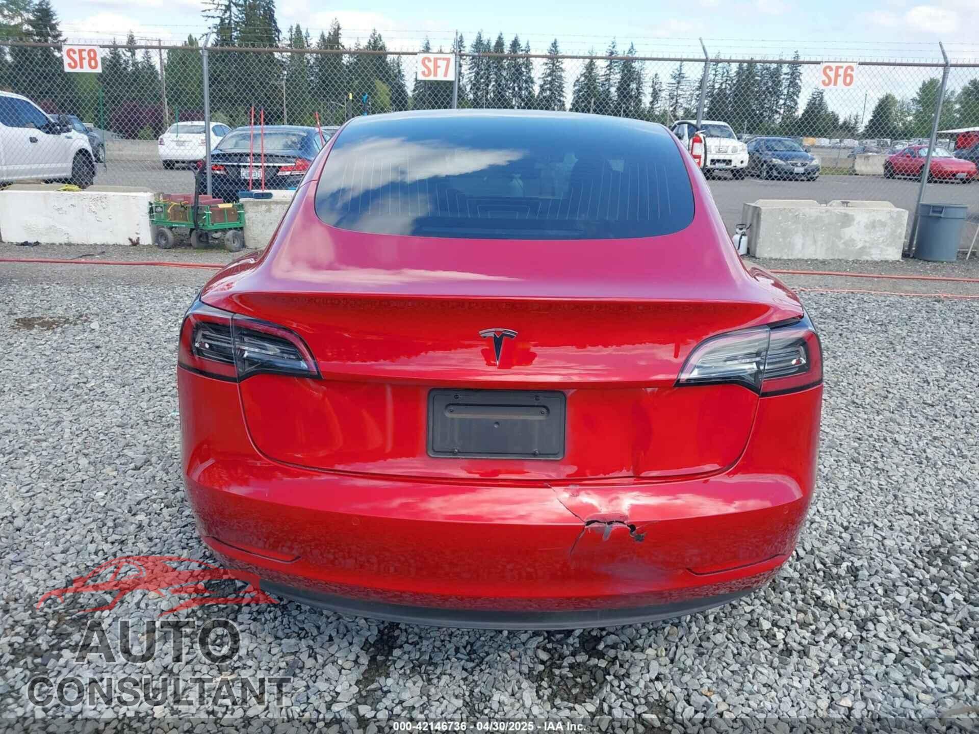 TESLA MODEL 3 2020 - 5YJ3E1EA2LF738149