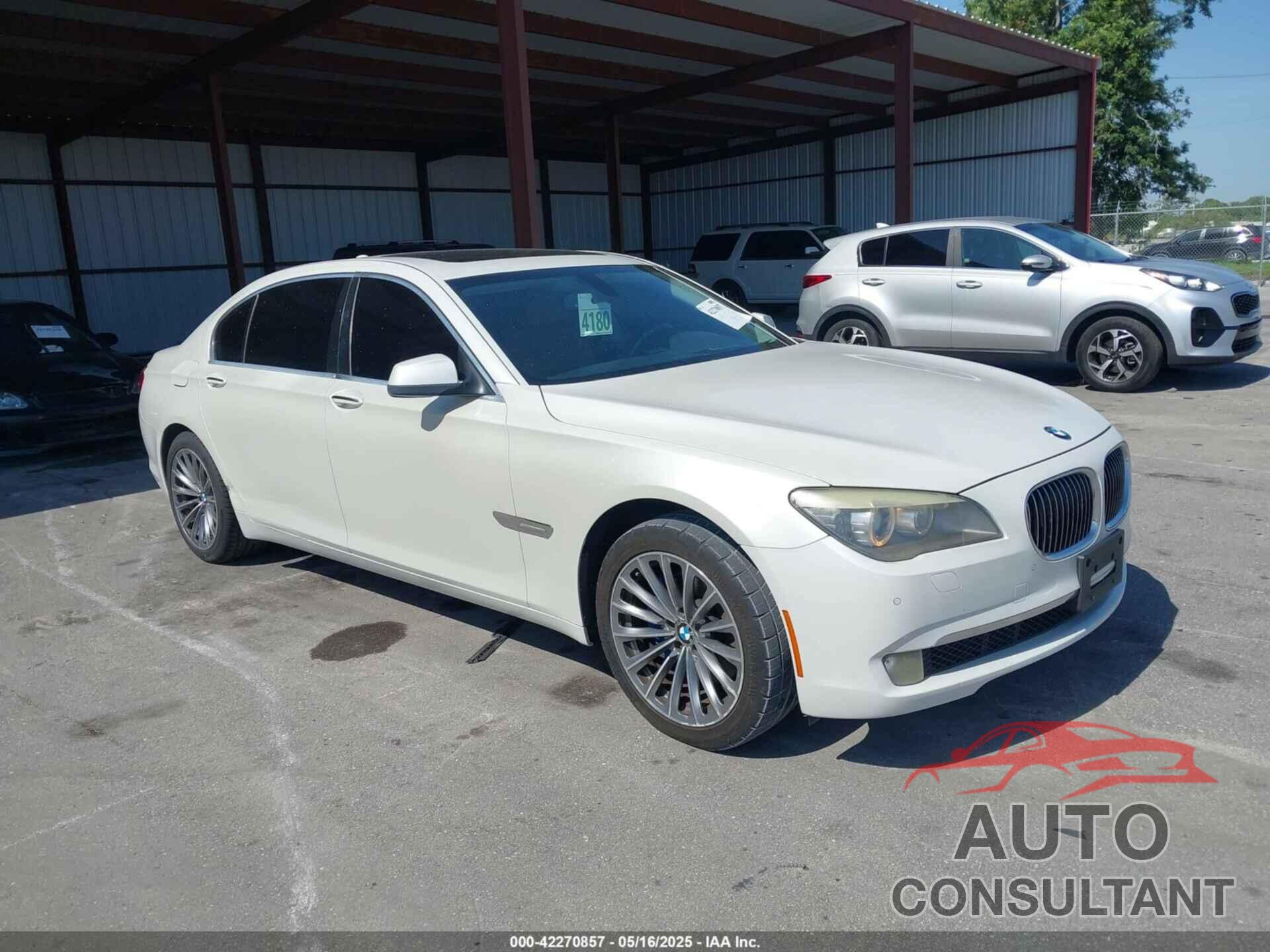 BMW 740LI 2012 - WBAKB4C52CC575380