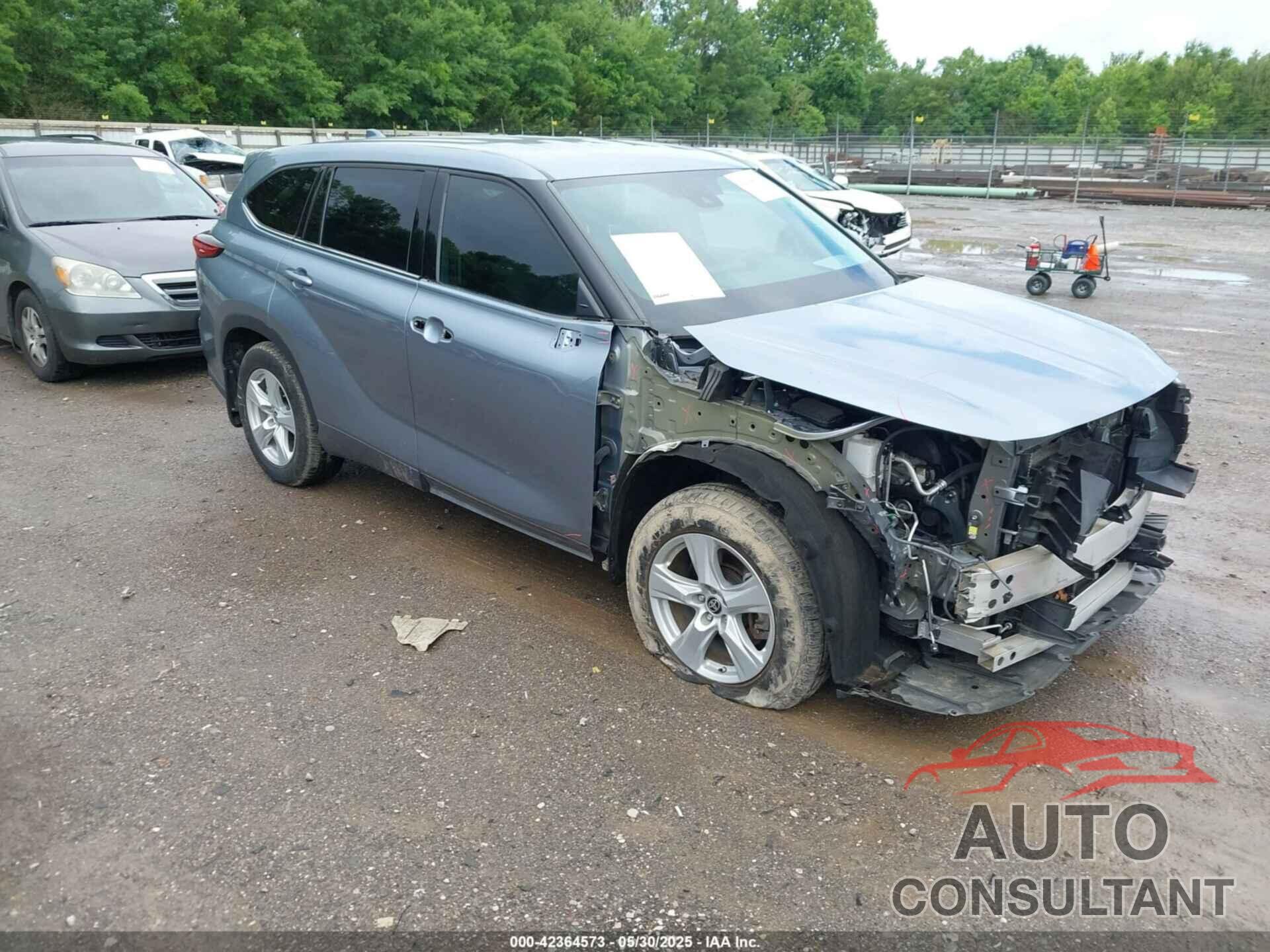 TOYOTA HIGHLANDER 2021 - 5TDZZRAH8MS032512