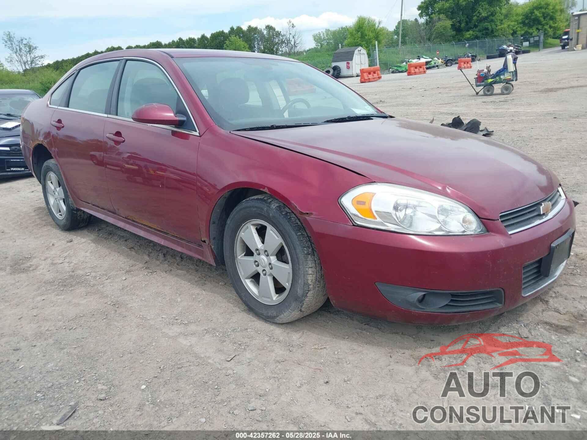 CHEVROLET IMPALA 2010 - 2G1WB5EN3A1143285