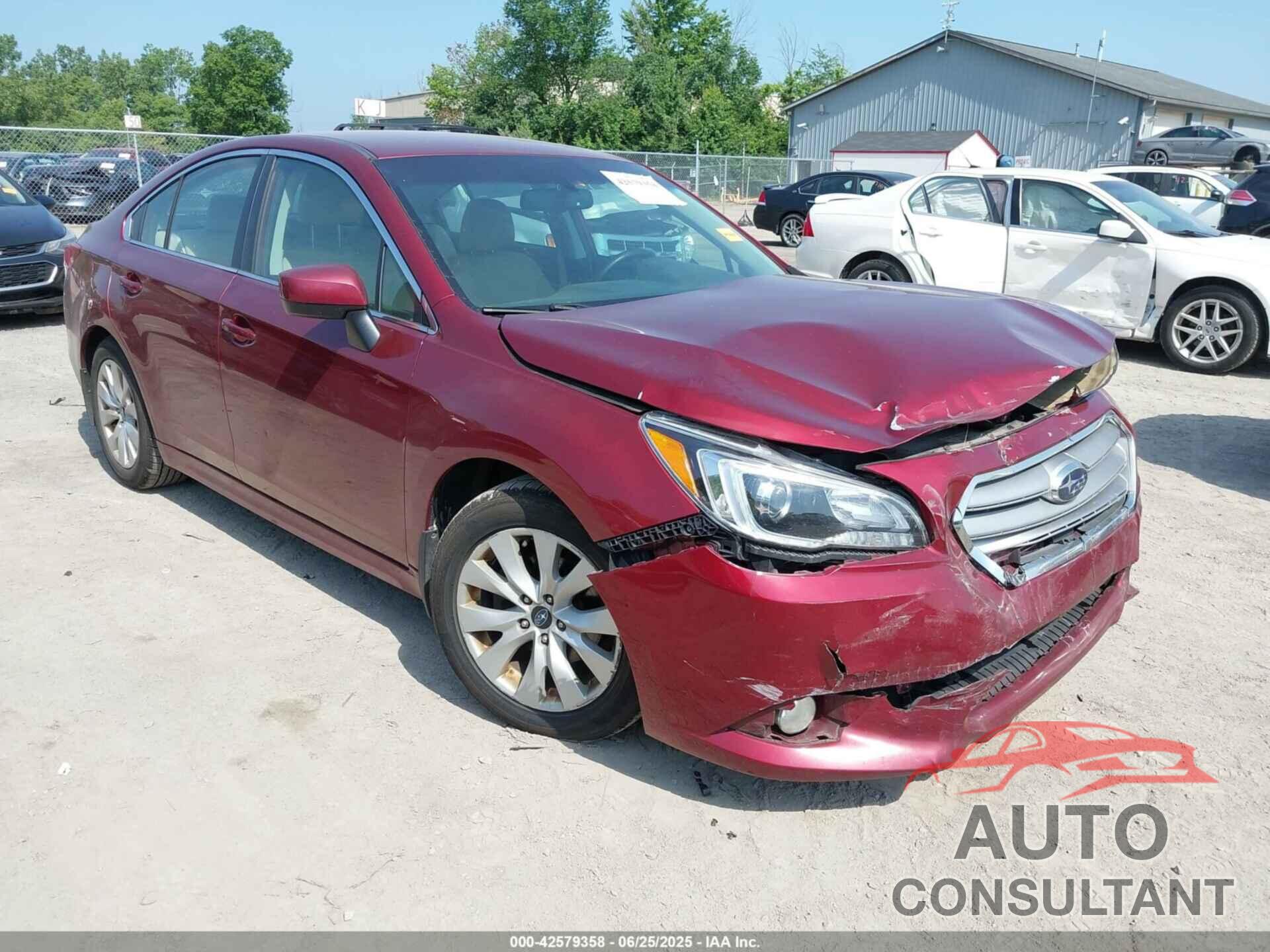 SUBARU LEGACY 2015 - 4S3BNAC64F3063545