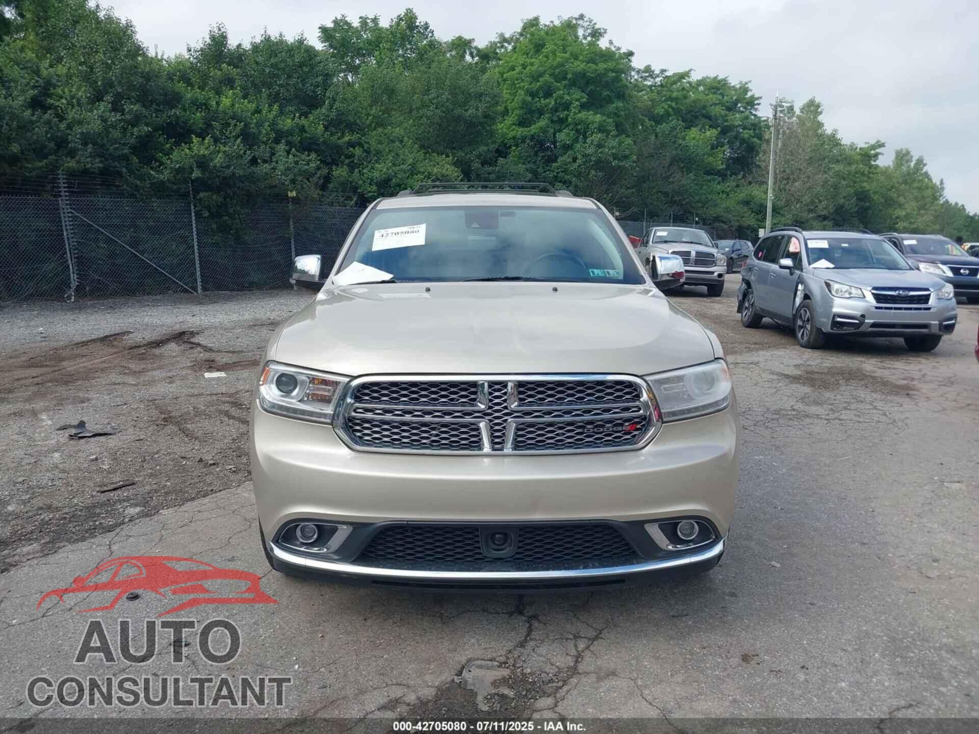 DODGE DURANGO 2015 - 1C4SDHET1FC702219