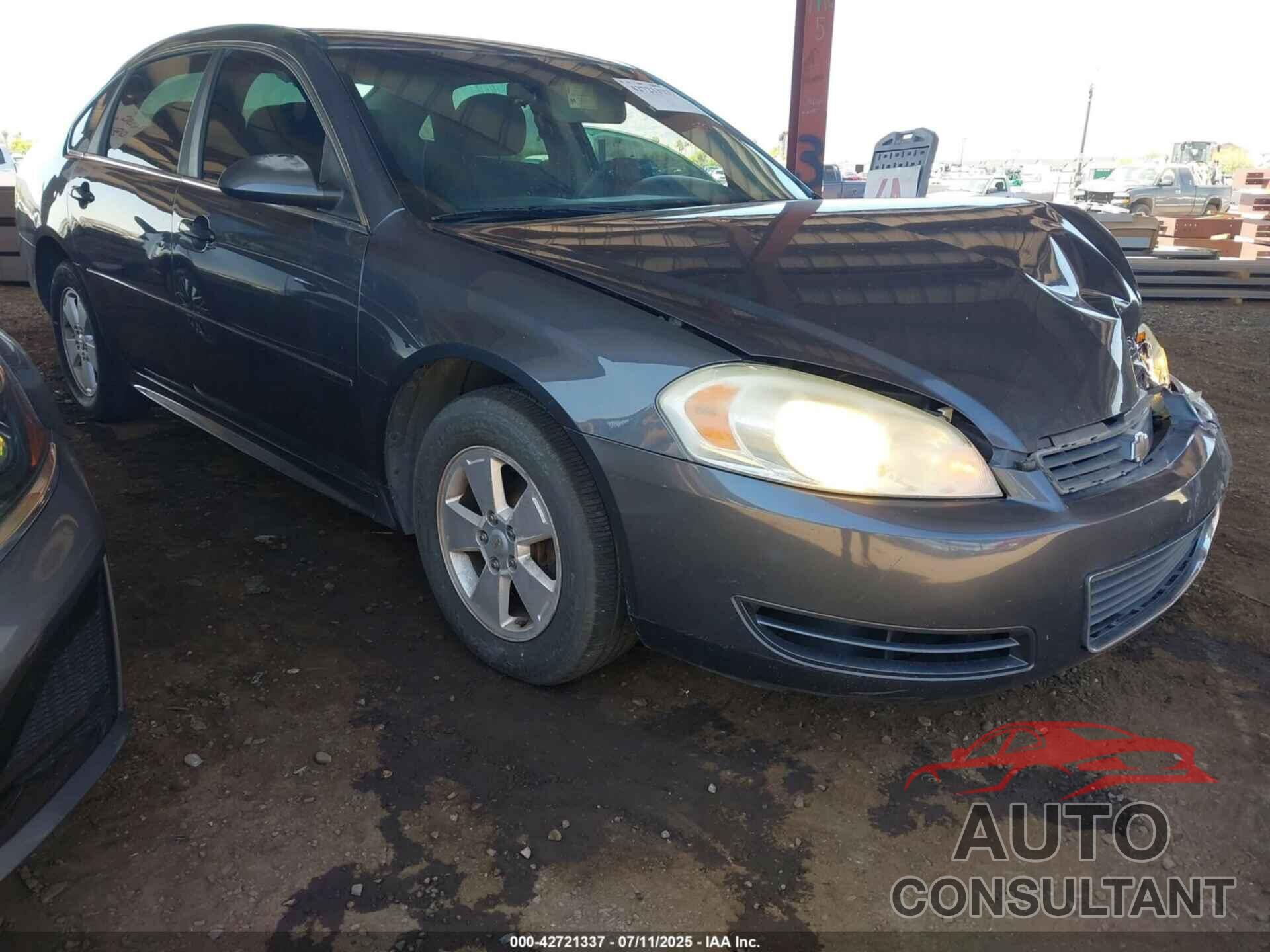CHEVROLET IMPALA 2011 - 2G1WF5EK0B1247471