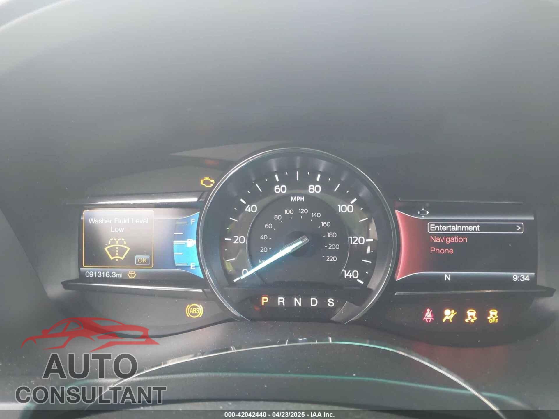 FORD EXPLORER 2017 - 1FM5K7D84HGA61004