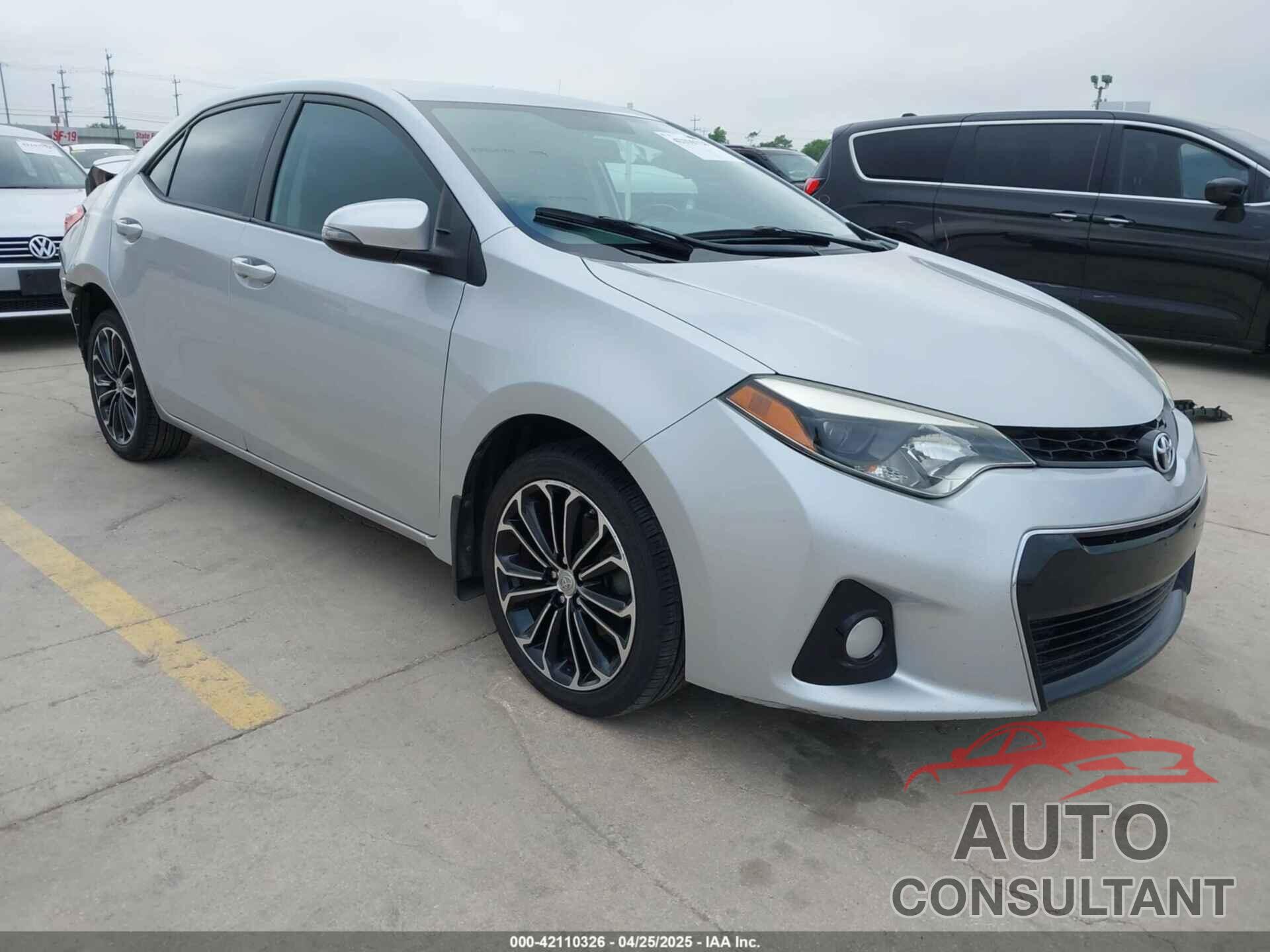 TOYOTA COROLLA 2016 - 5YFBURHE0GP537520