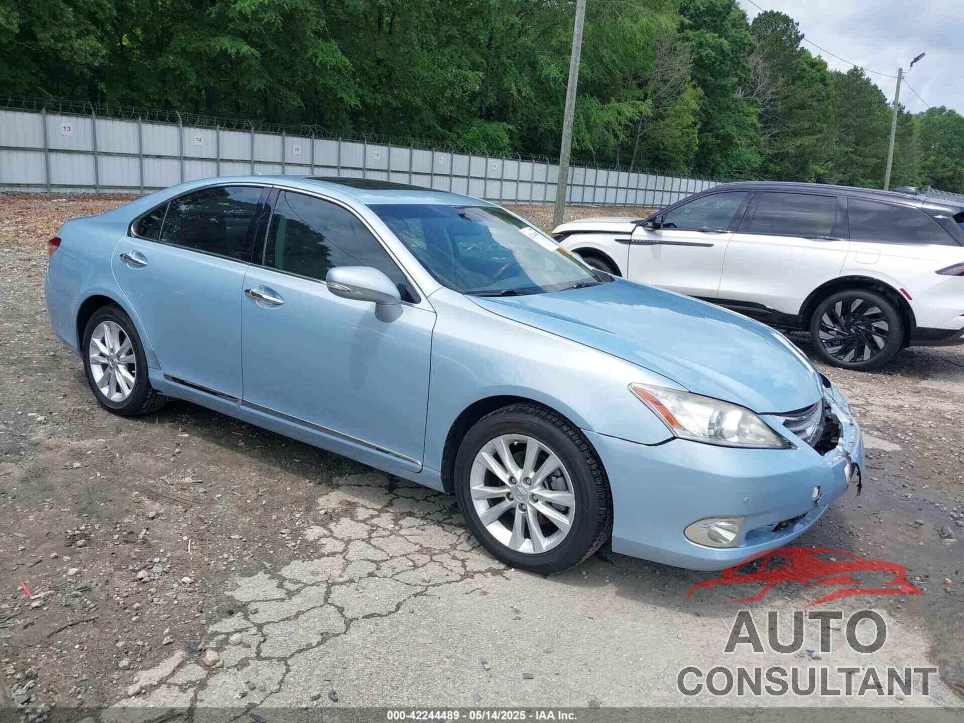 LEXUS ES 350 2012 - JTHBK1EG6C2475402