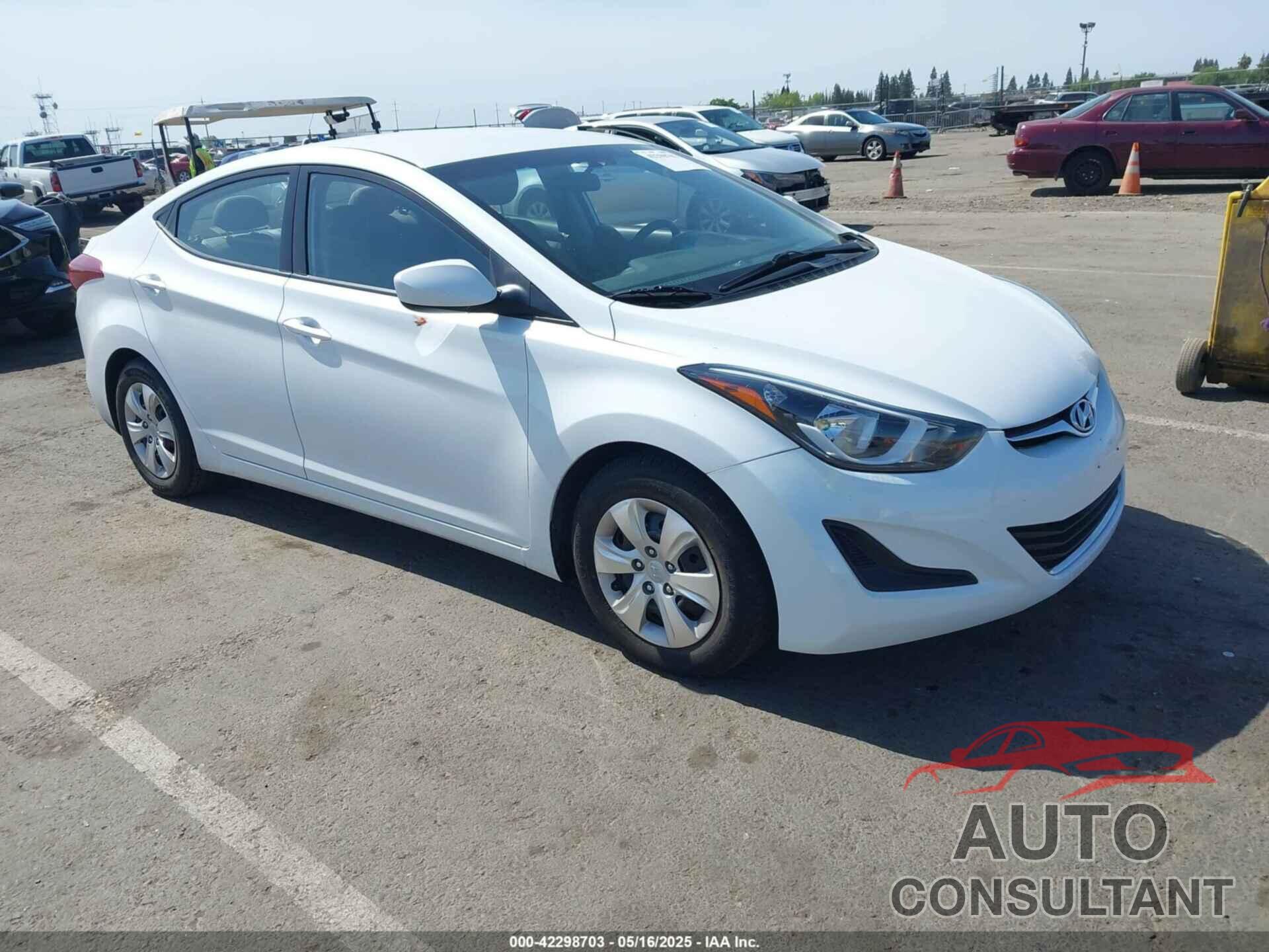 HYUNDAI ELANTRA 2016 - 5NPDH4AE0GH736705