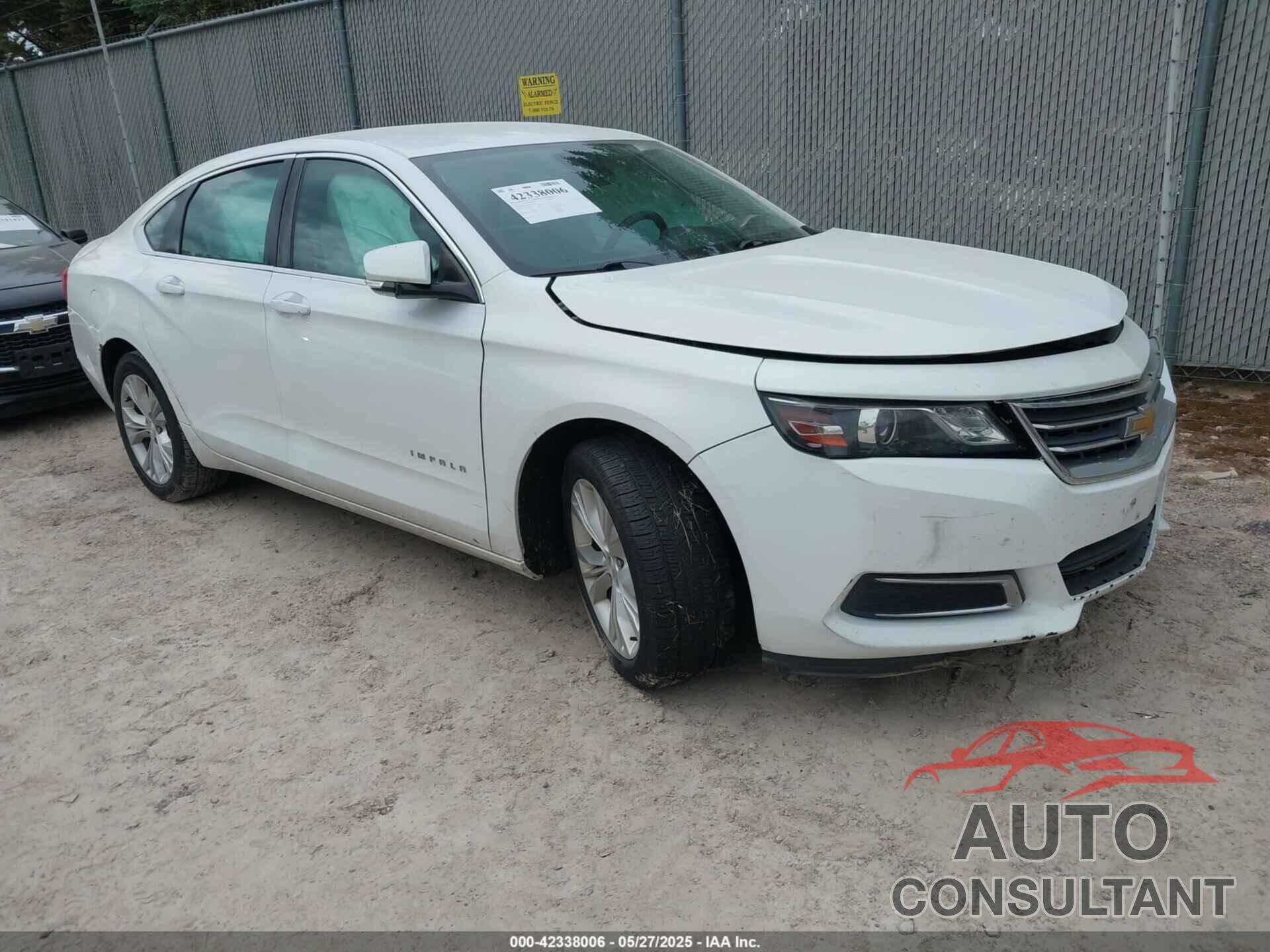 CHEVROLET IMPALA 2014 - 1G1125S3XEU107973