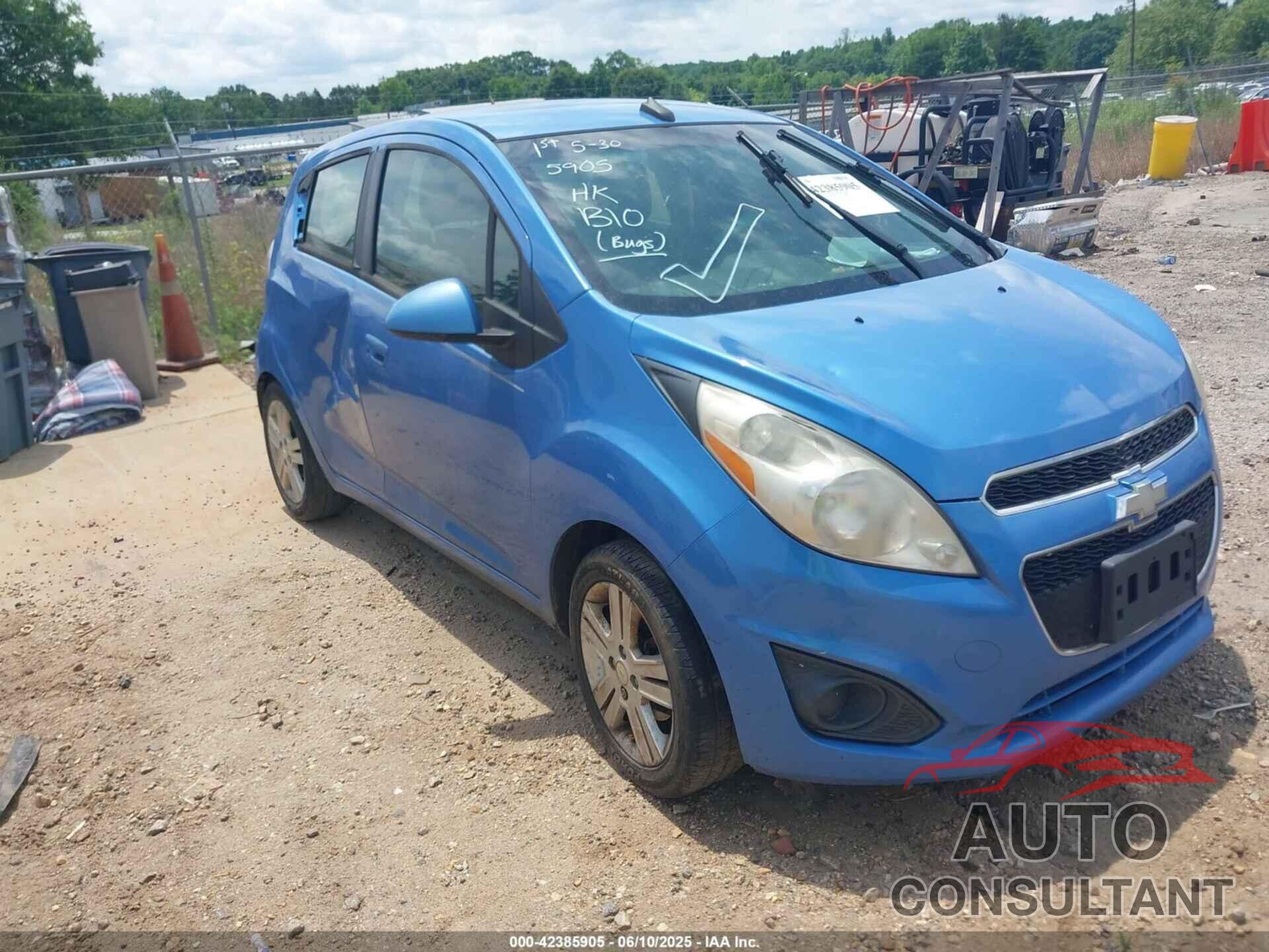 CHEVROLET SPARK 2013 - KL8CD6S9XDC510773