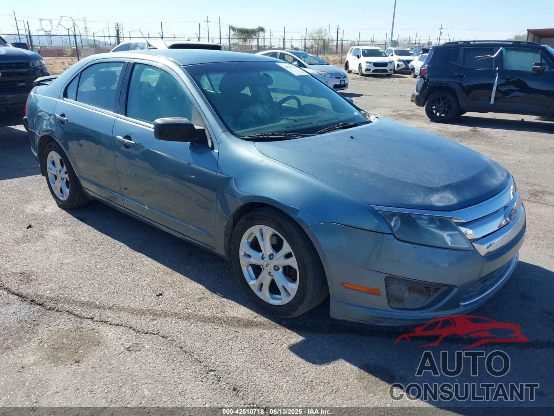 FORD FUSION 2011 - 3FAHP0HA6BR286652