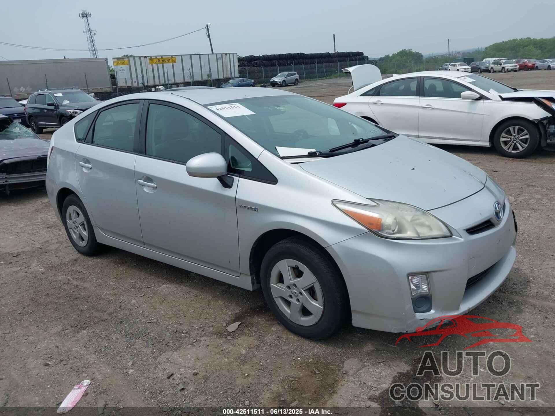 TOYOTA PRIUS 2010 - JTDKN3DU7A0122705