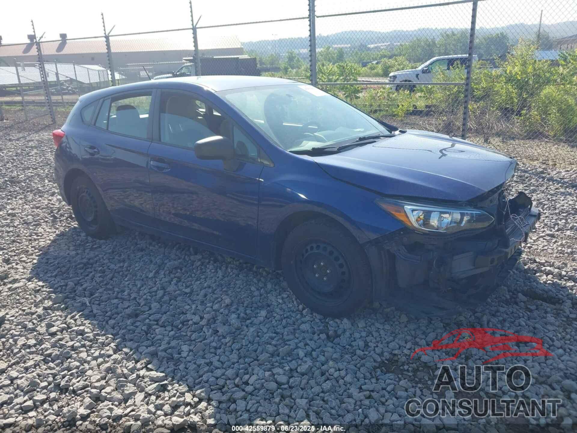 SUBARU IMPREZA 2018 - 4S3GTAA63J3744660