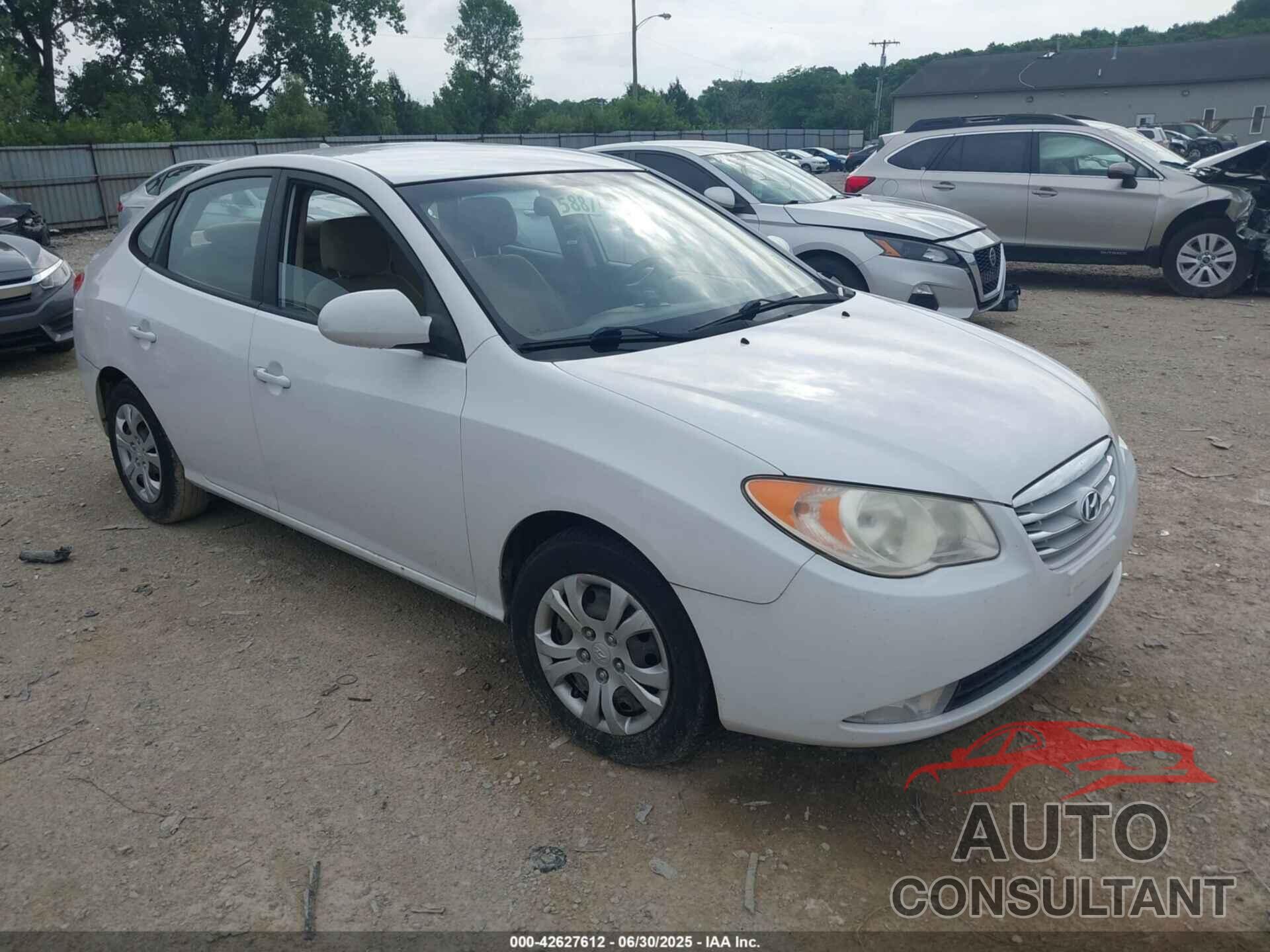 HYUNDAI ELANTRA 2010 - KMHDU4AD2AU115669