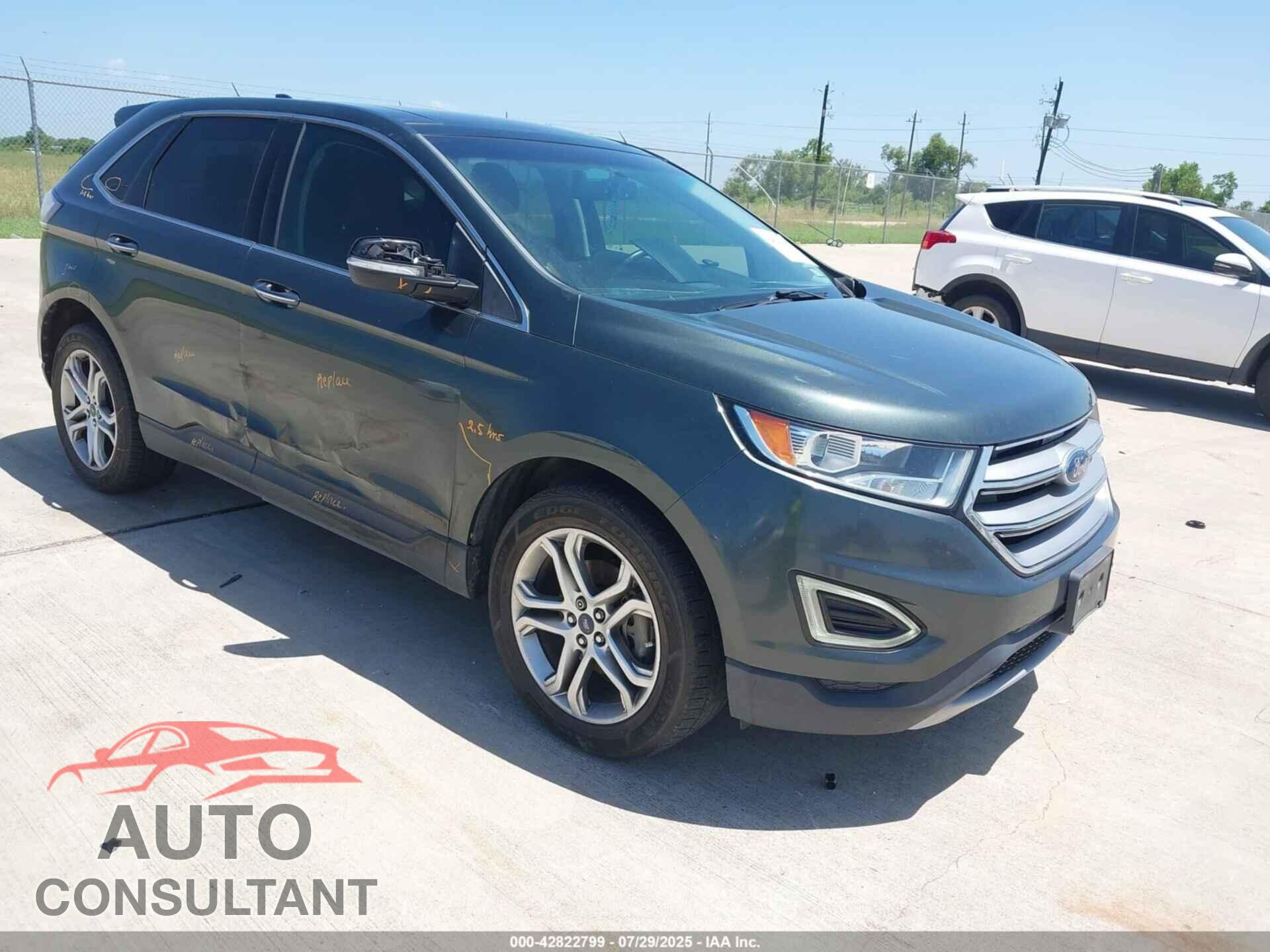 FORD EDGE 2015 - 2FMTK3K92FBB89189