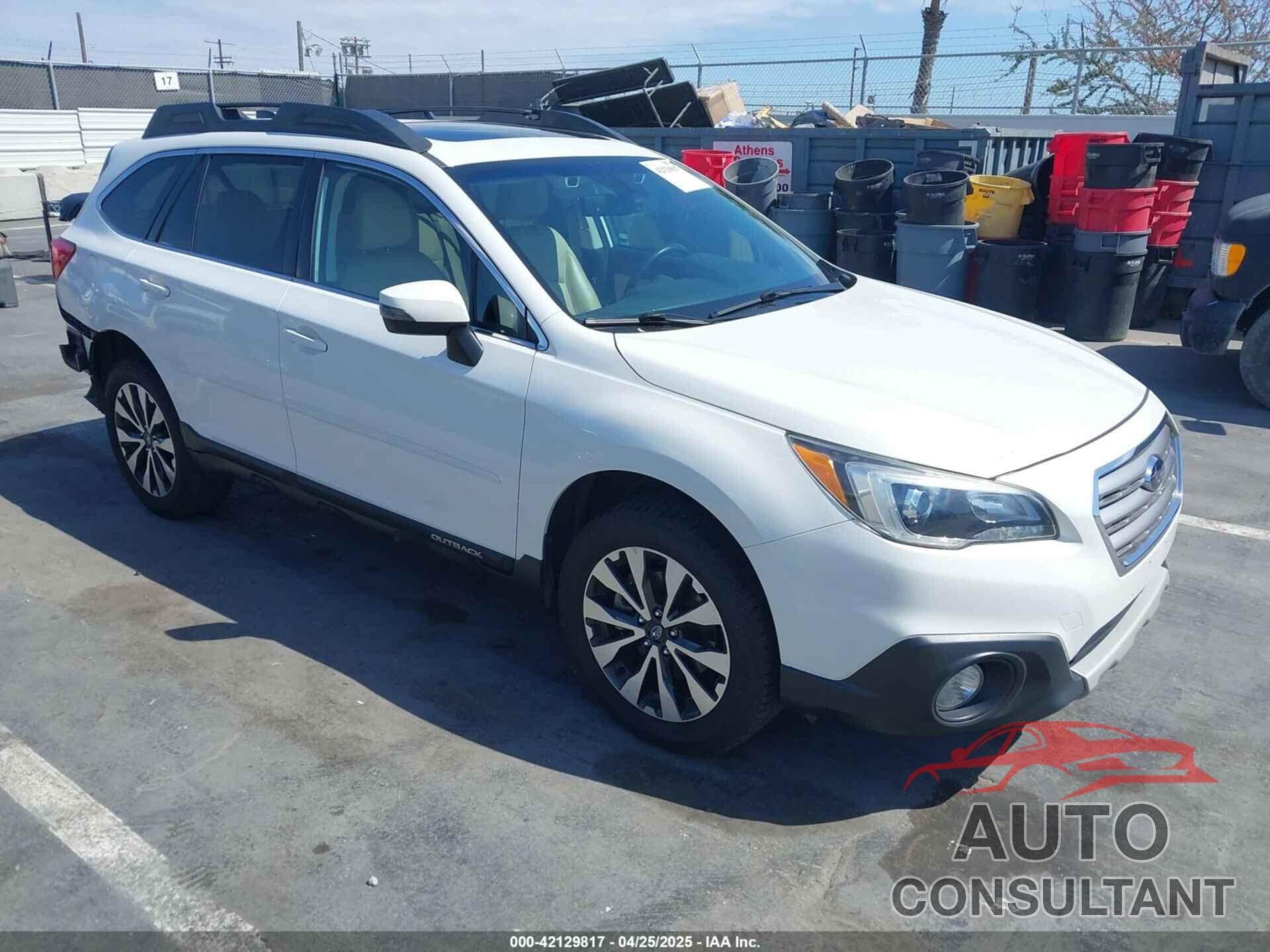 SUBARU OUTBACK 2017 - 4S4BSANC4H3411502