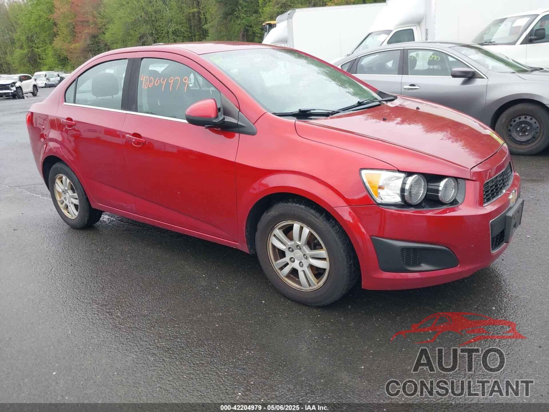 CHEVROLET SONIC 2016 - 1G1JC5SG3G4110622