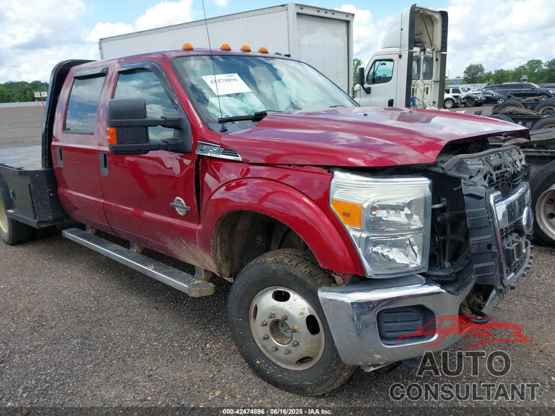 FORD F-350 CHASSIS 2016 - 1FD8W3HT8GEB19277