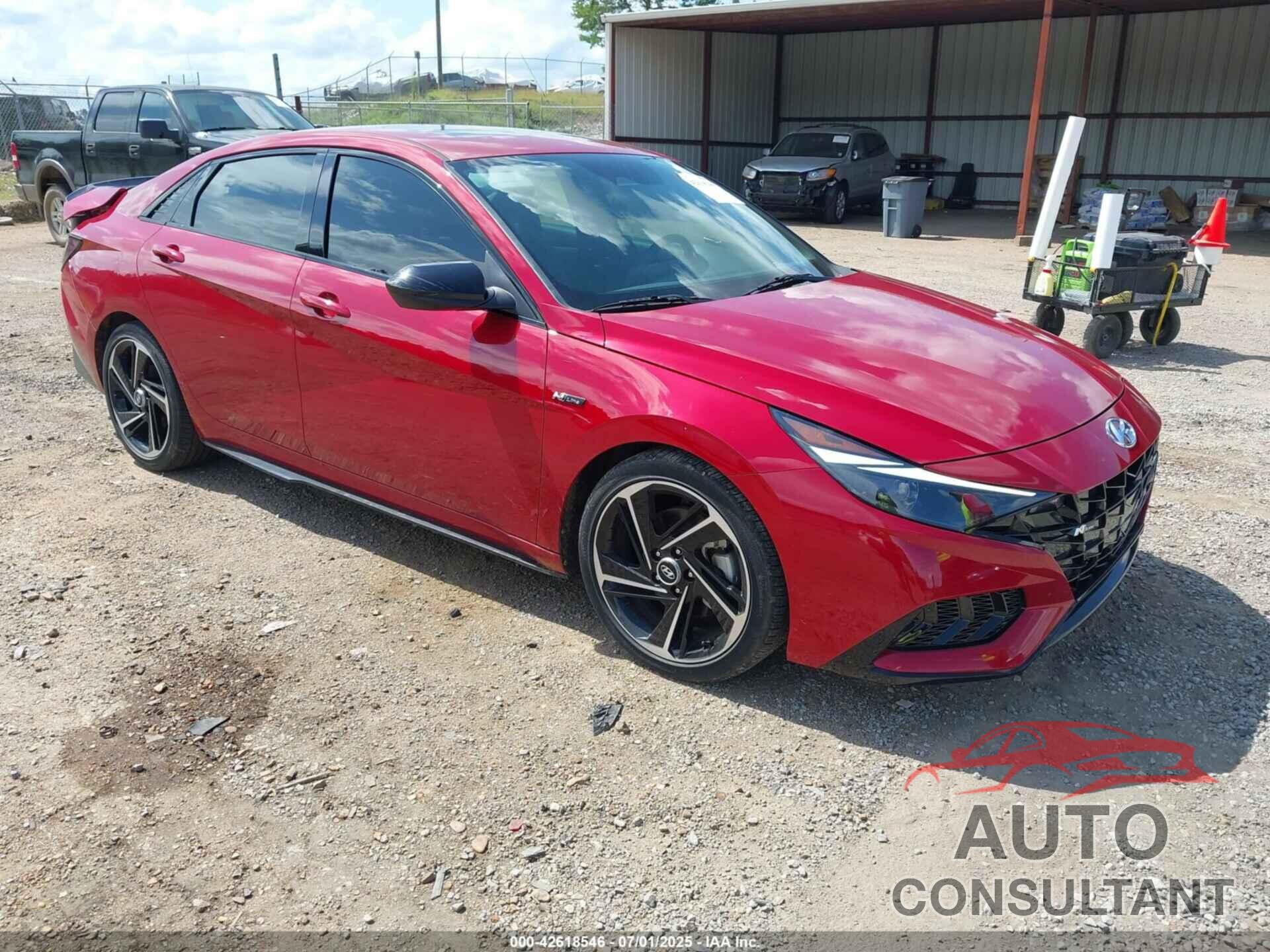 HYUNDAI ELANTRA 2022 - KMHLR4AF7NU345686