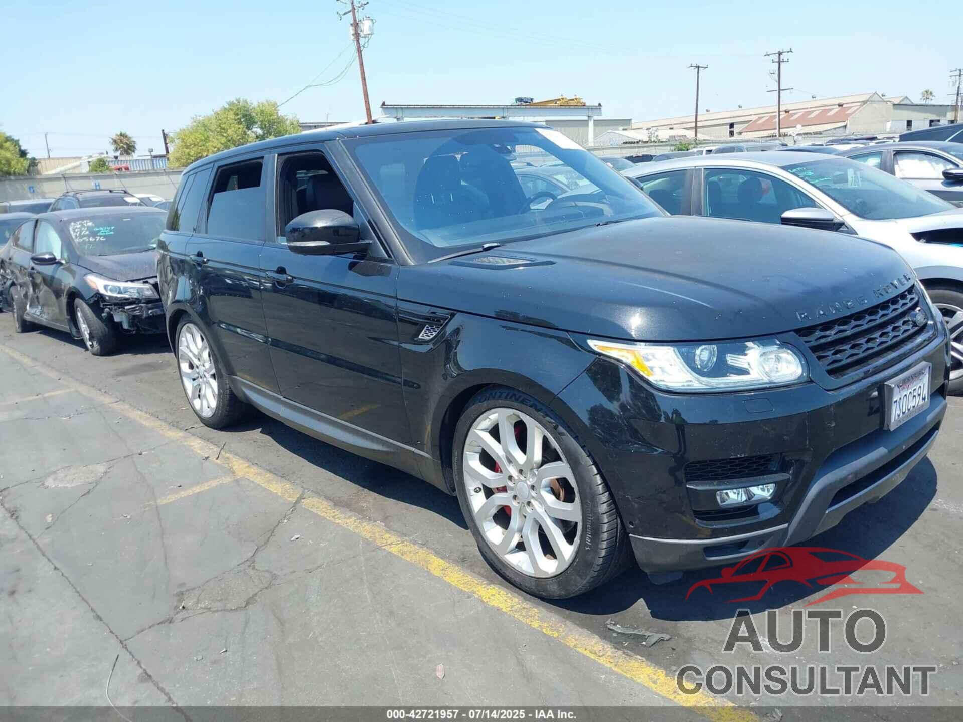 LAND ROVER RANGE ROVER SPORT 2016 - SALWR2EF0GA551602
