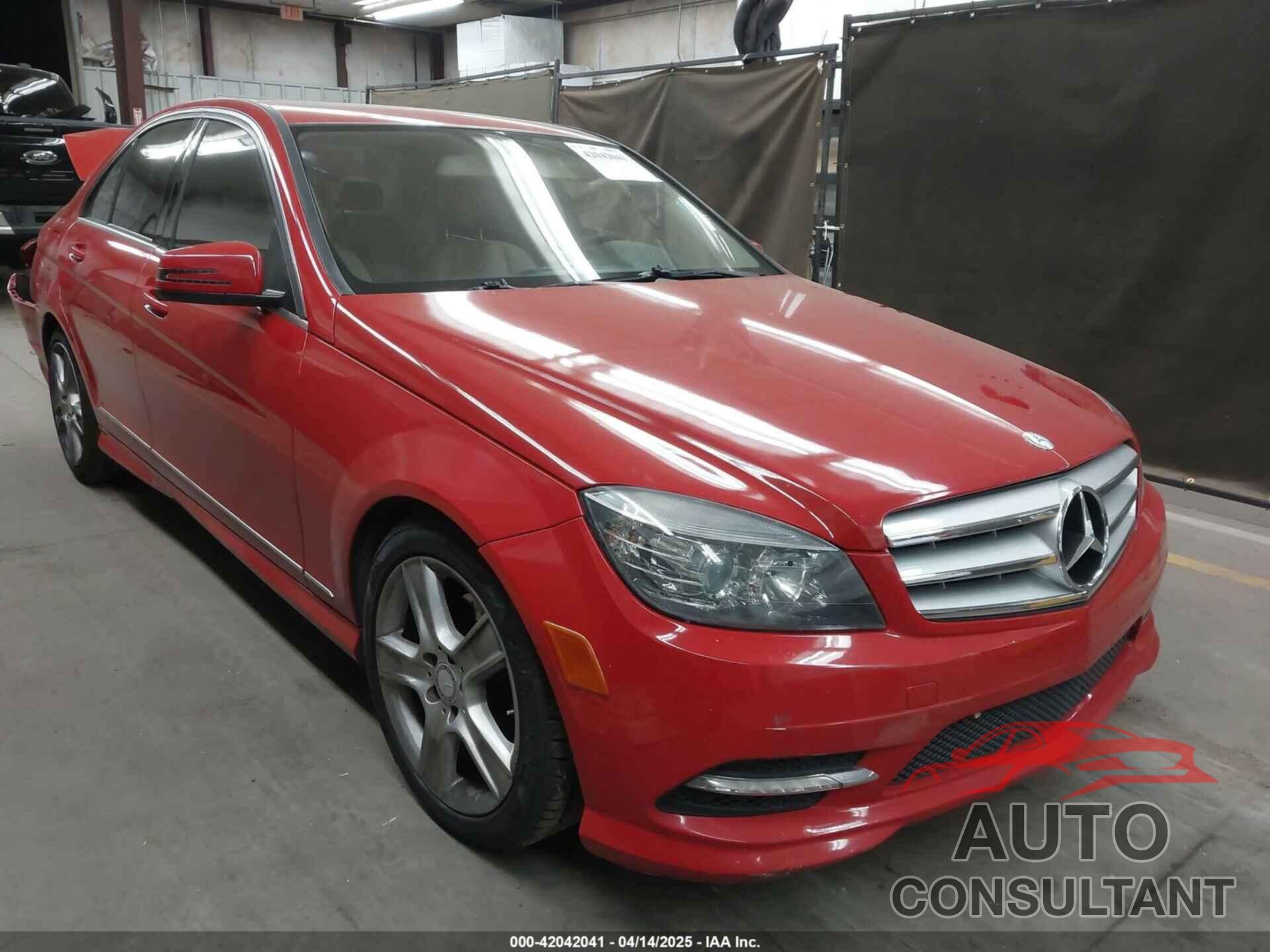 MERCEDES-BENZ C 300 2011 - WDDGF5EB1BA460727